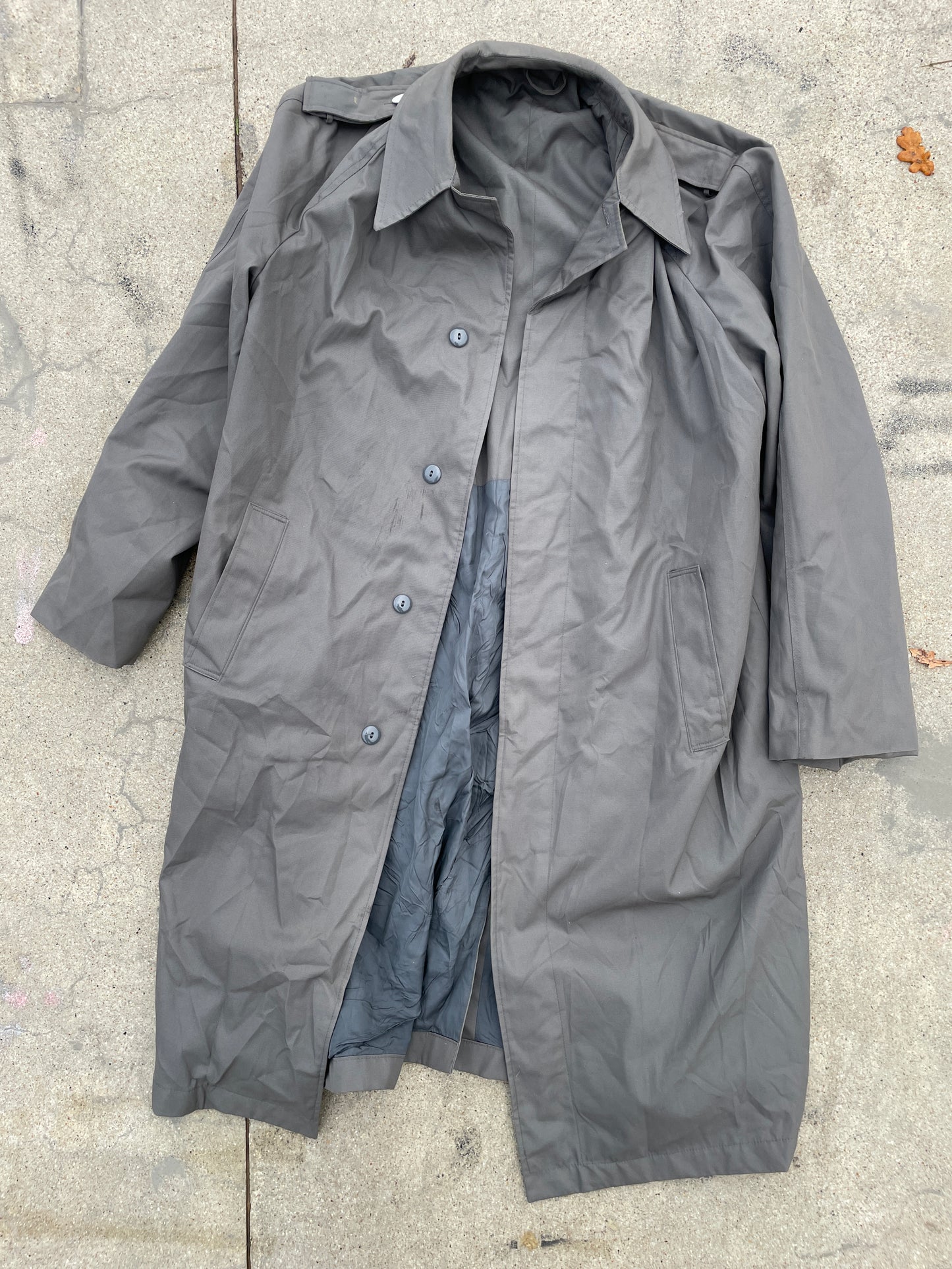 Austrian Army Waterproof Trench Coat