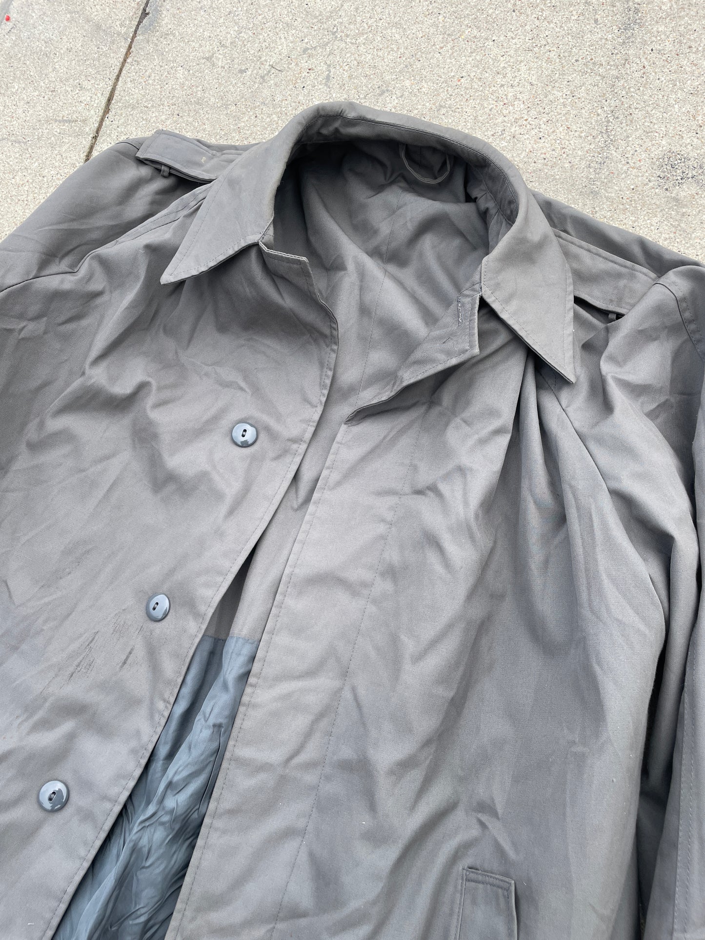 Austrian Army Waterproof Trench Coat