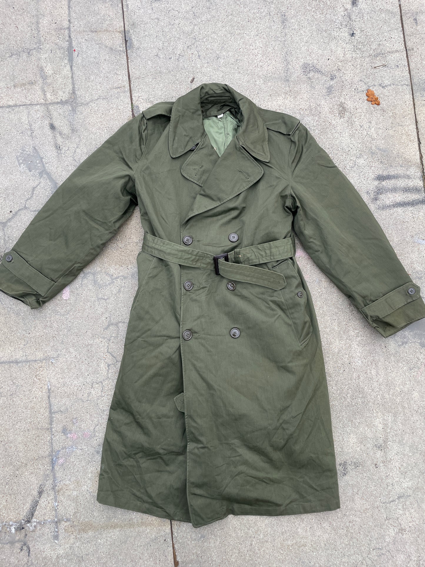 Military Trench Coat U.S. Army M51 Korea