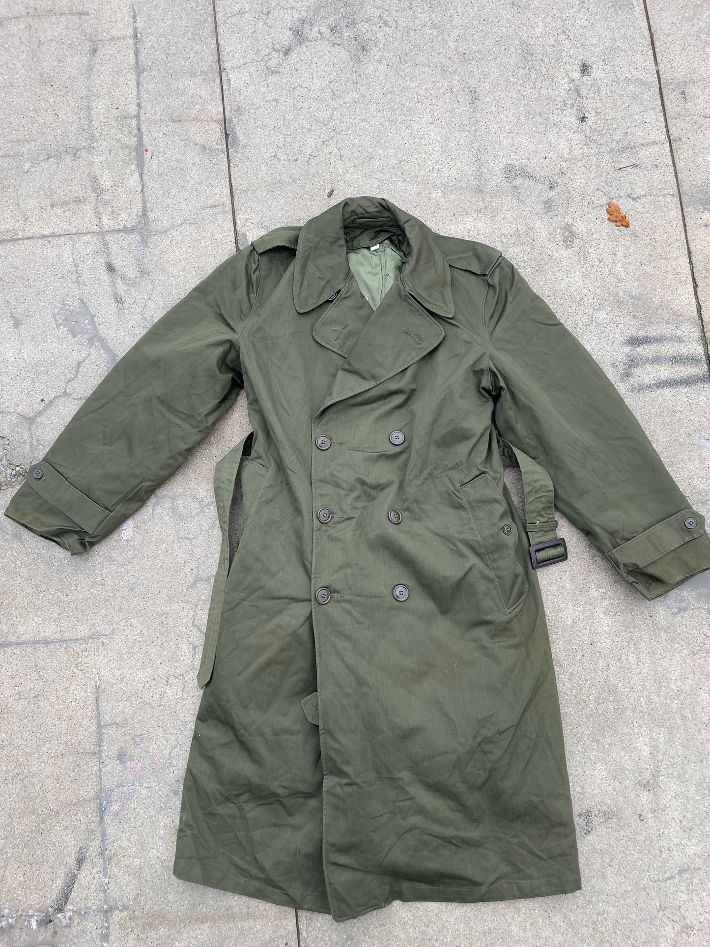 Military Trench Coat U.S. Army M51 Korea