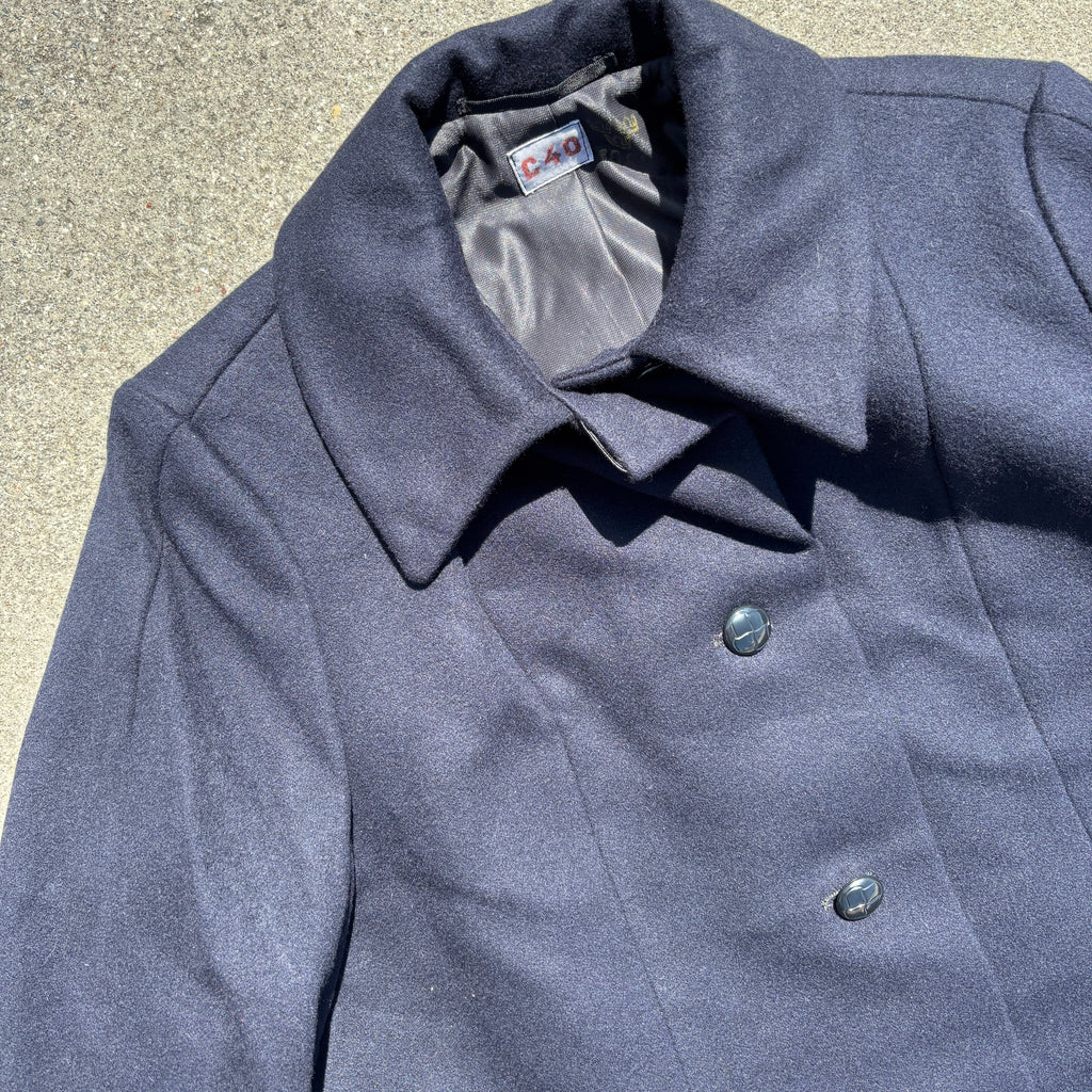 60's Swedish Navy M56/57 Wool Coat