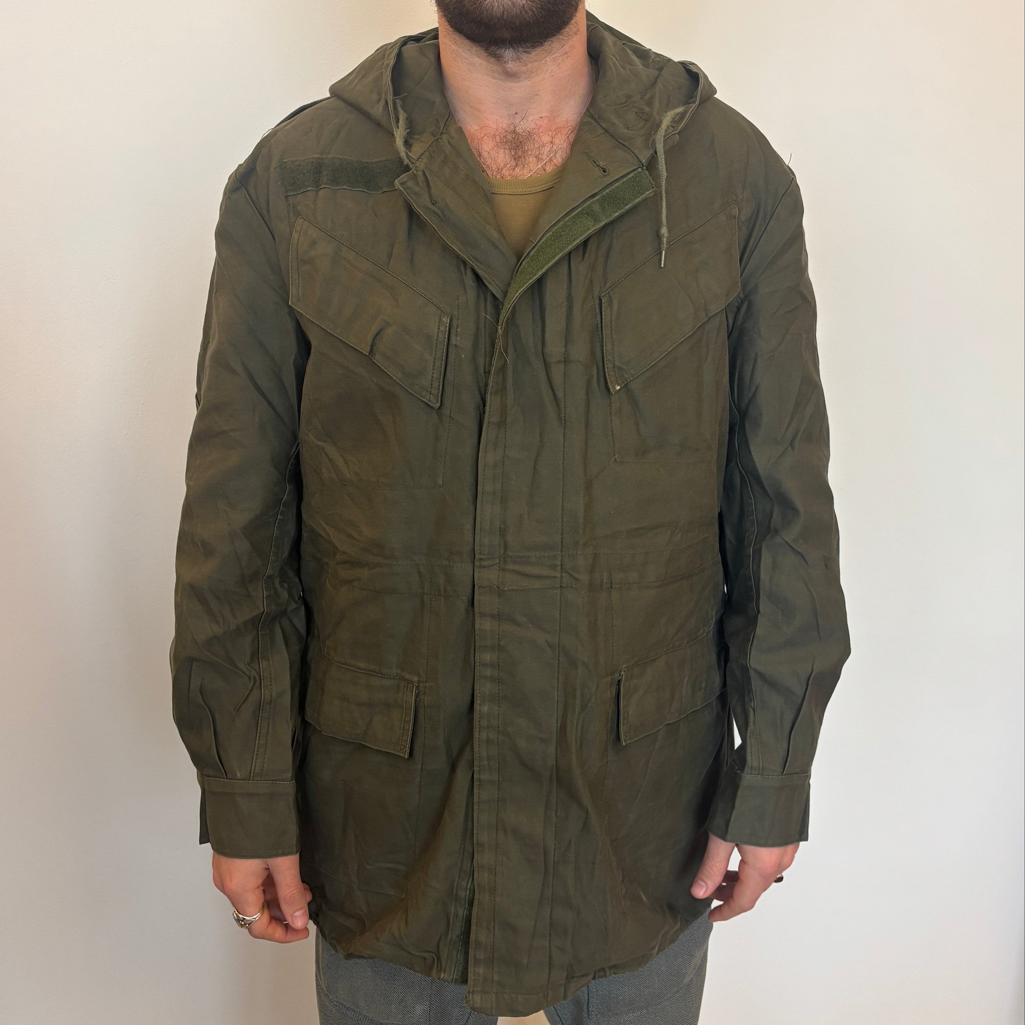80's Belgium BDU Military Field Parka