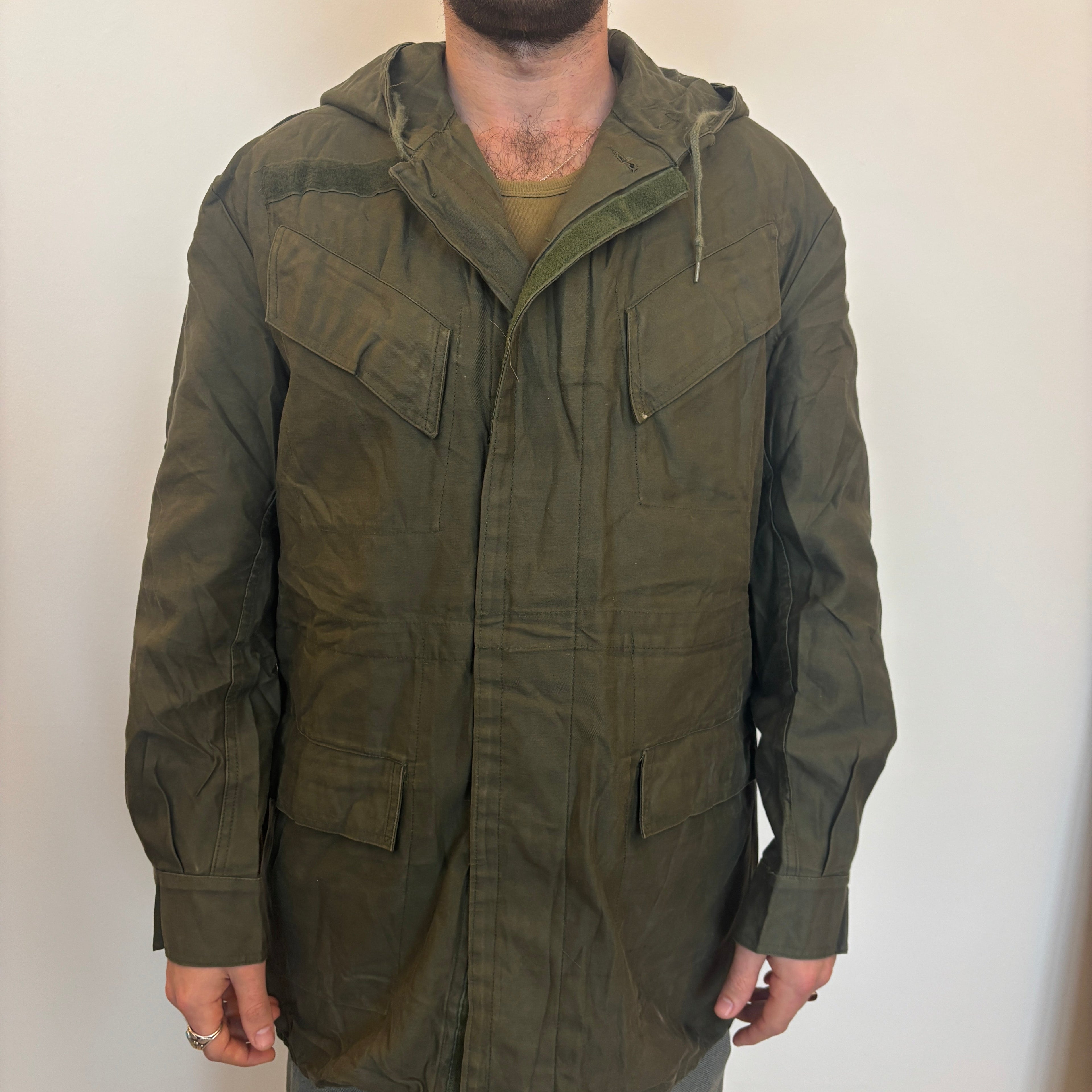 80's Belgium BDU Military Field Parka