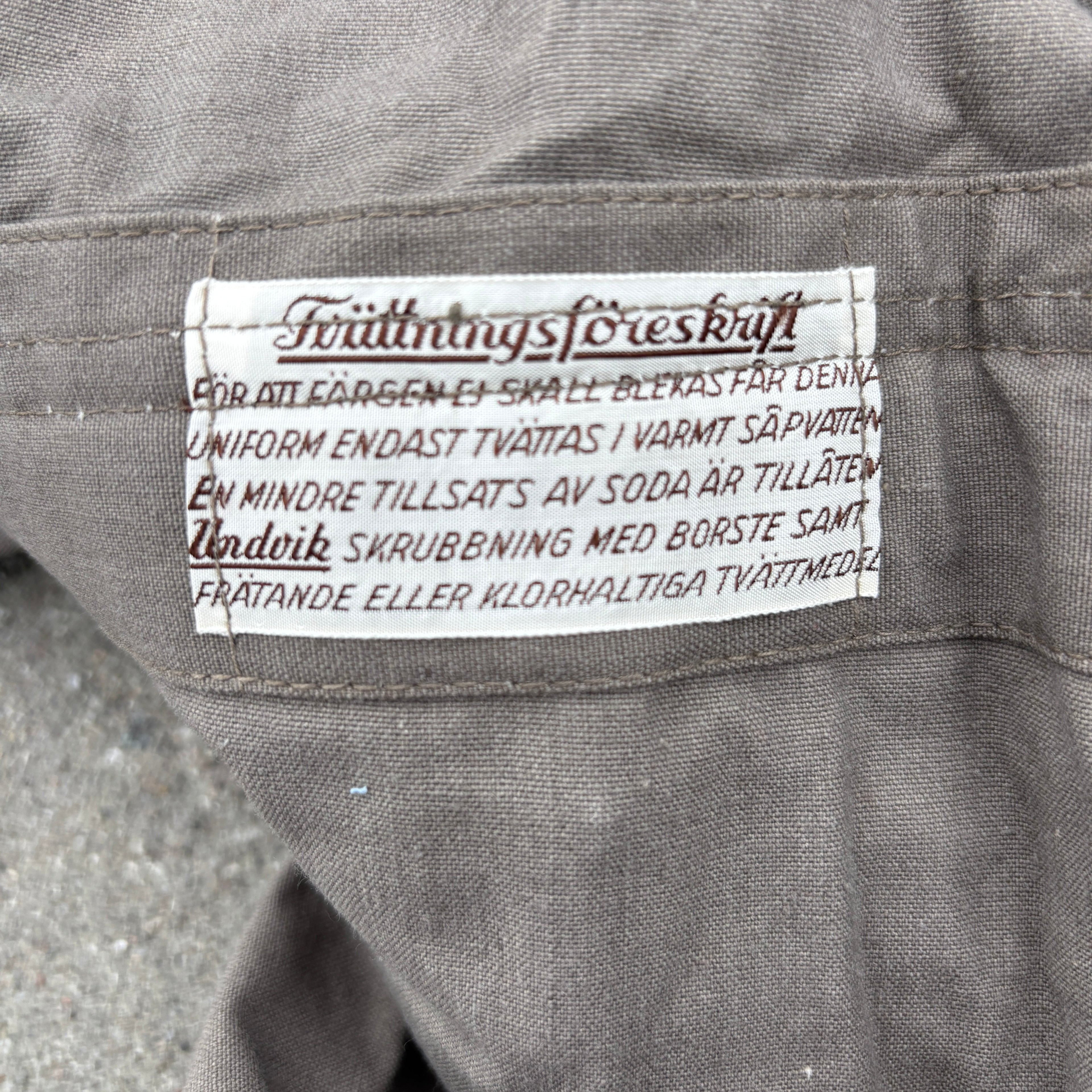 40's Swedish M41 Army Field Jacket