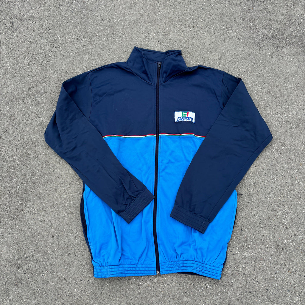 90's Navy/Blue Italian Army Tracksuit Top