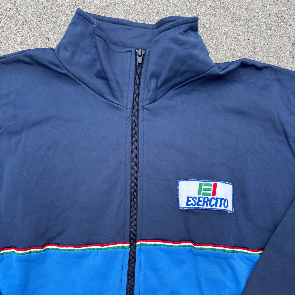 90's Navy/Blue Italian Army Tracksuit Top
