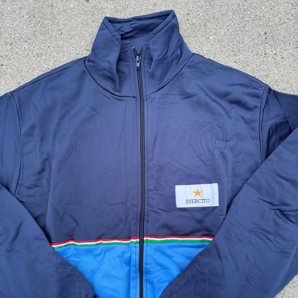 90's Navy/Blue Italian Army Tracksuit Top