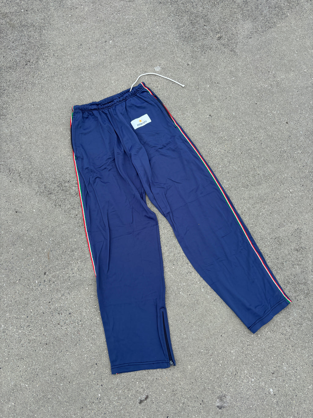 90's Navy/Blue Italian Army Tracksuit Trousers