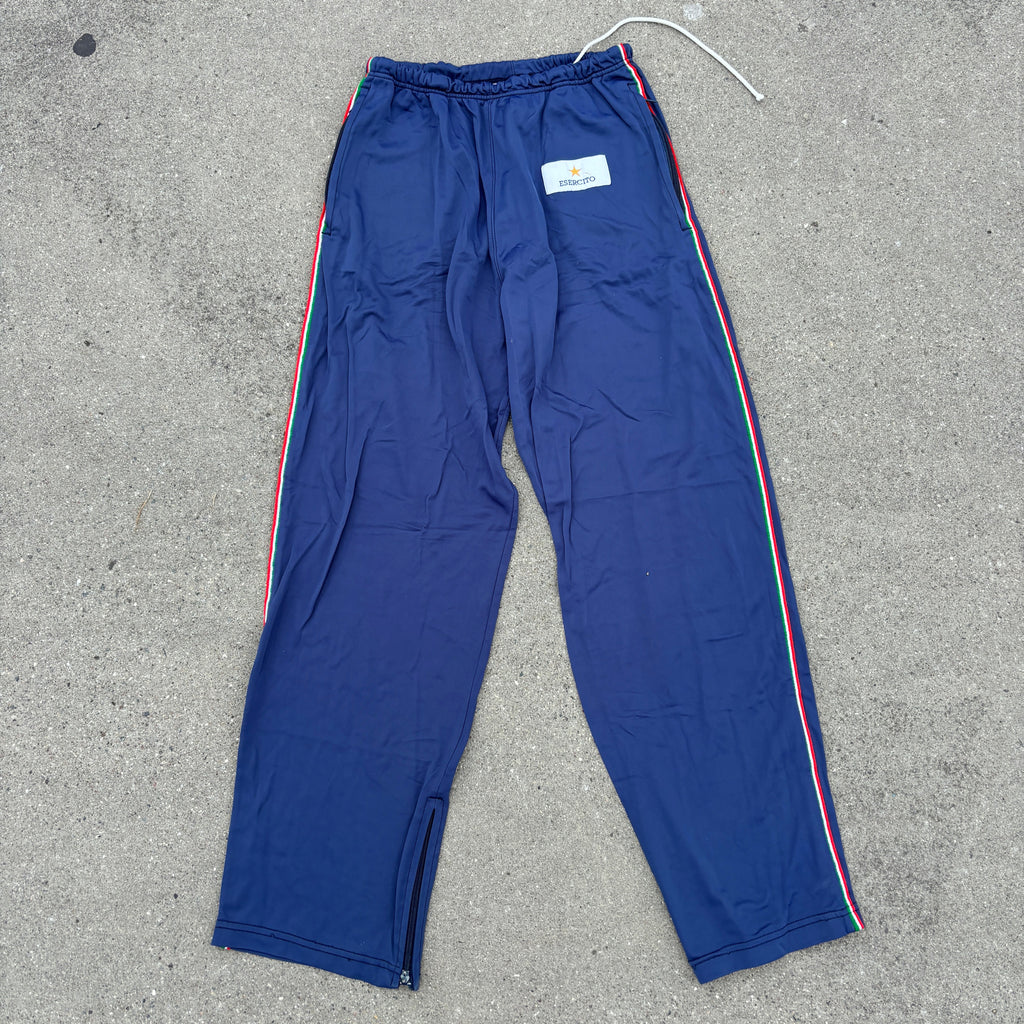 90's Navy/Blue Italian Army Tracksuit Trousers