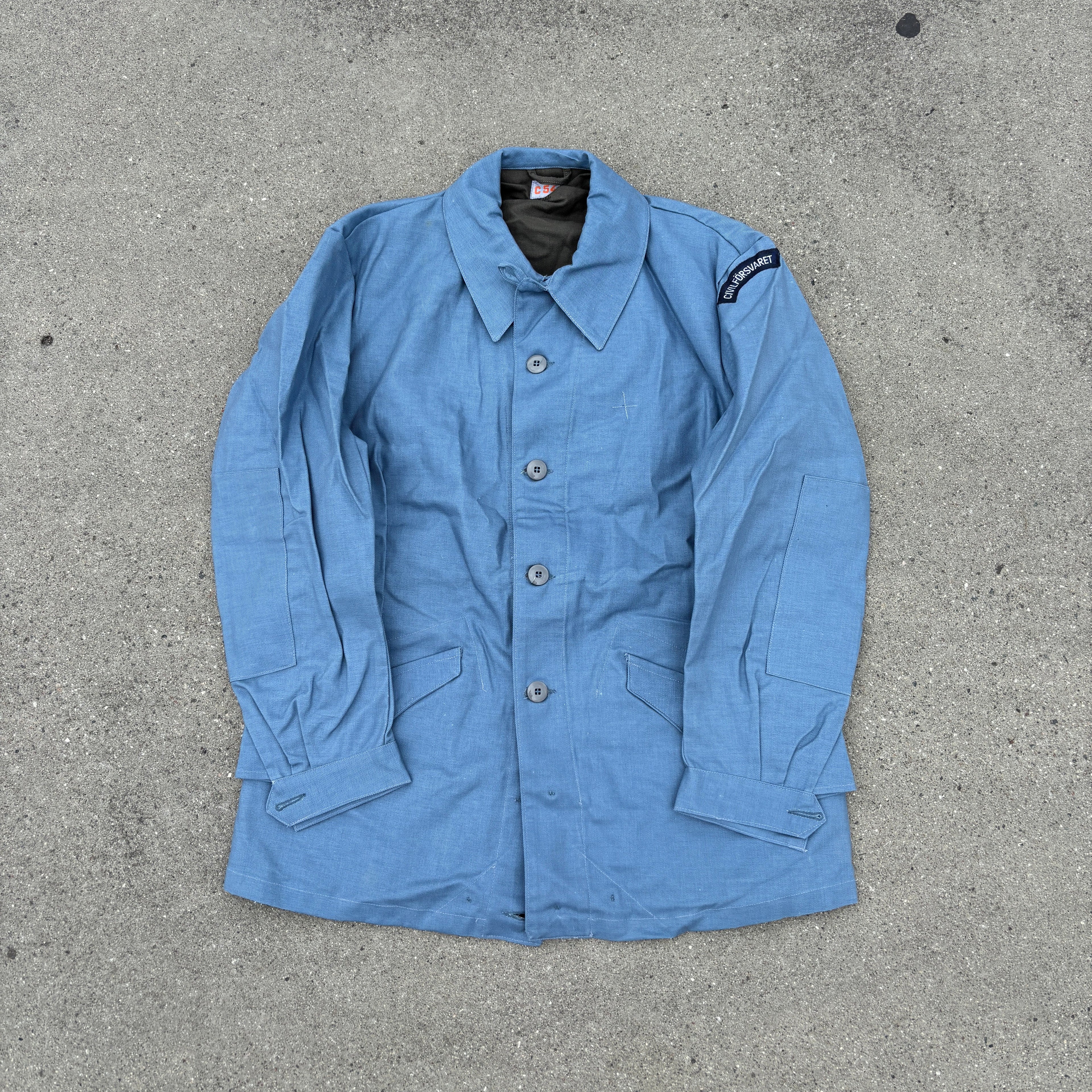 60's Swedish Civil Defense M59 Jacket