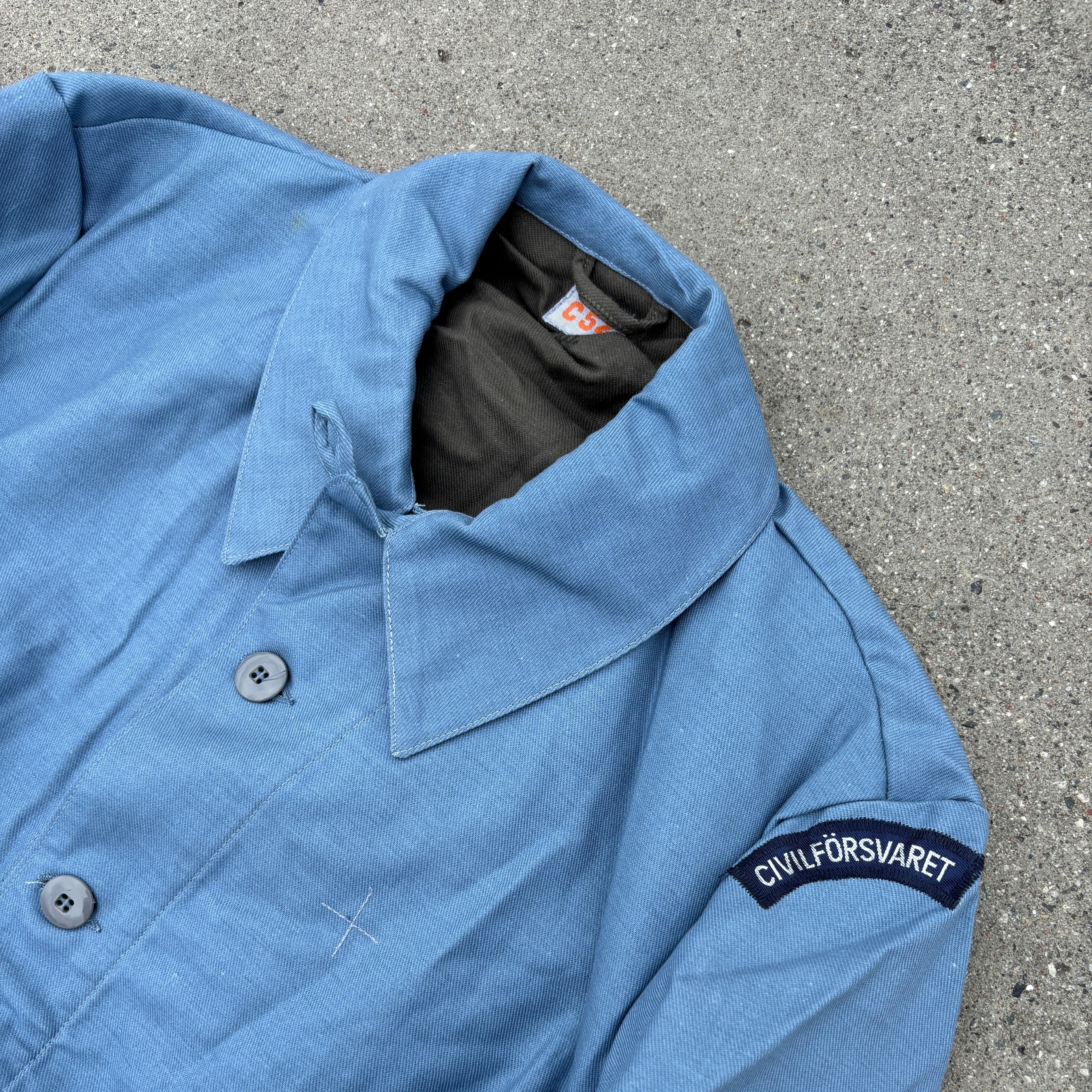 60's Swedish Civil Defense M59 Jacket