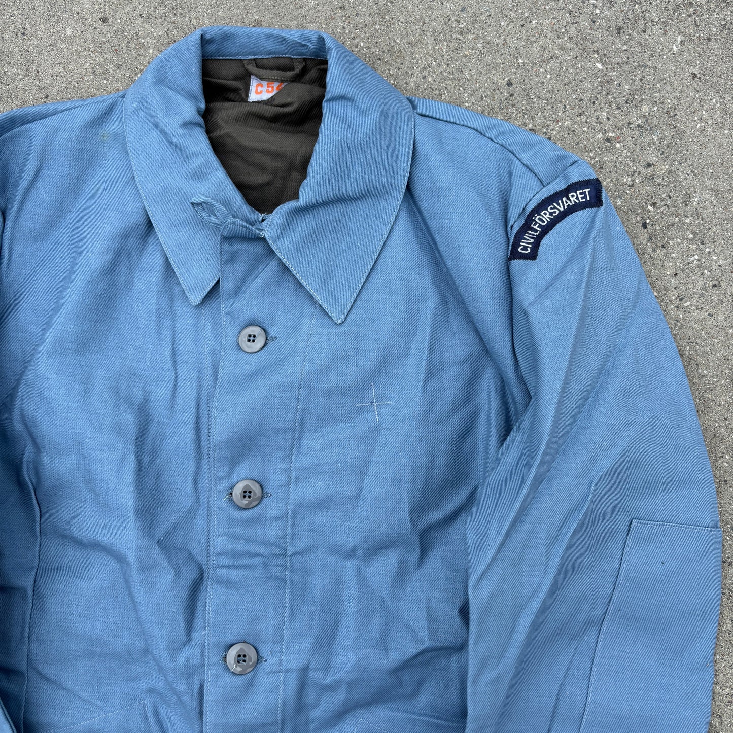 60's Swedish Civil Defense M59 Jacket