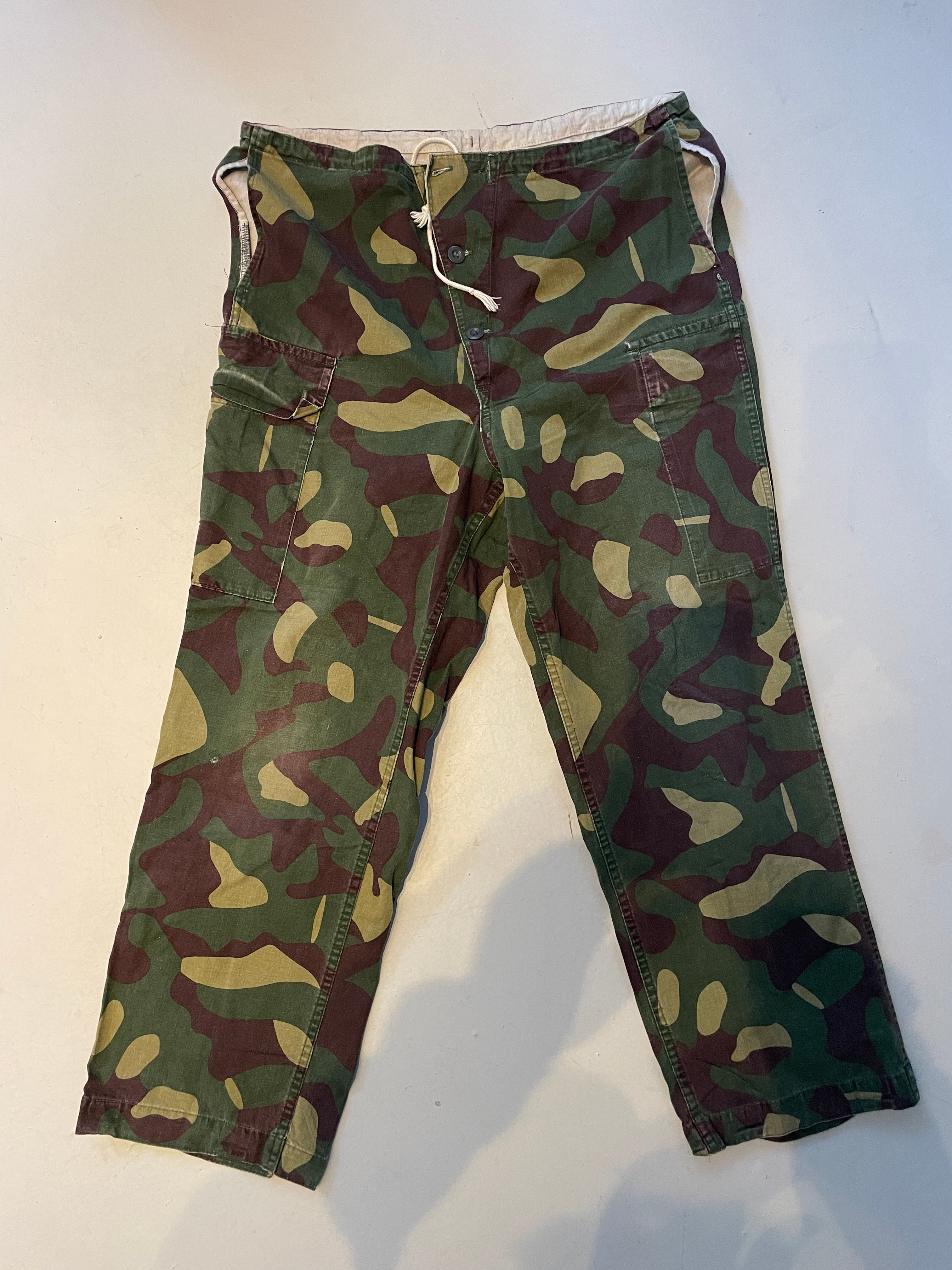 Finnish Reversible Camo Overtrousers - Dark Camo