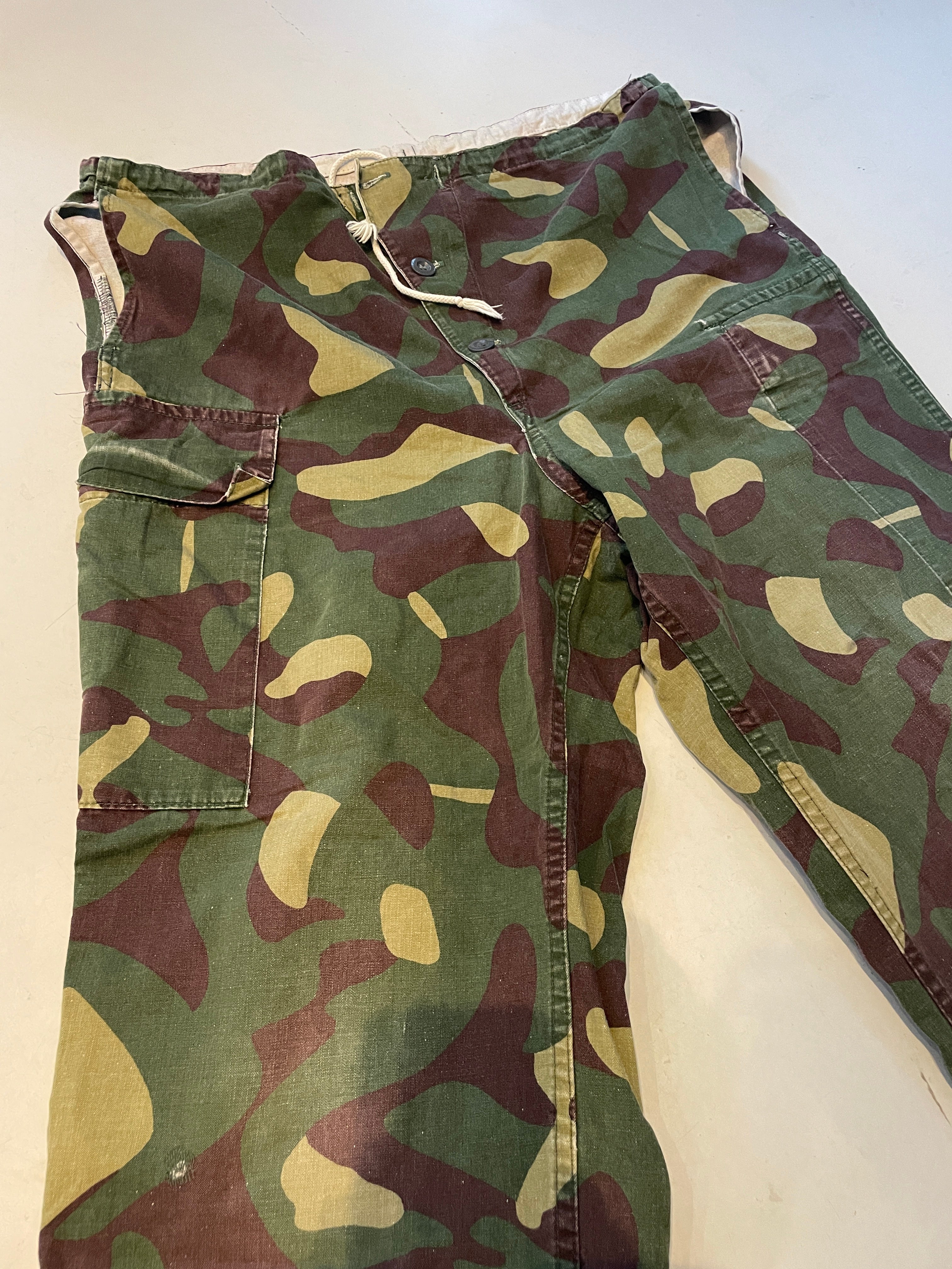 Finnish Reversible Camo Overtrousers - Dark Camo
