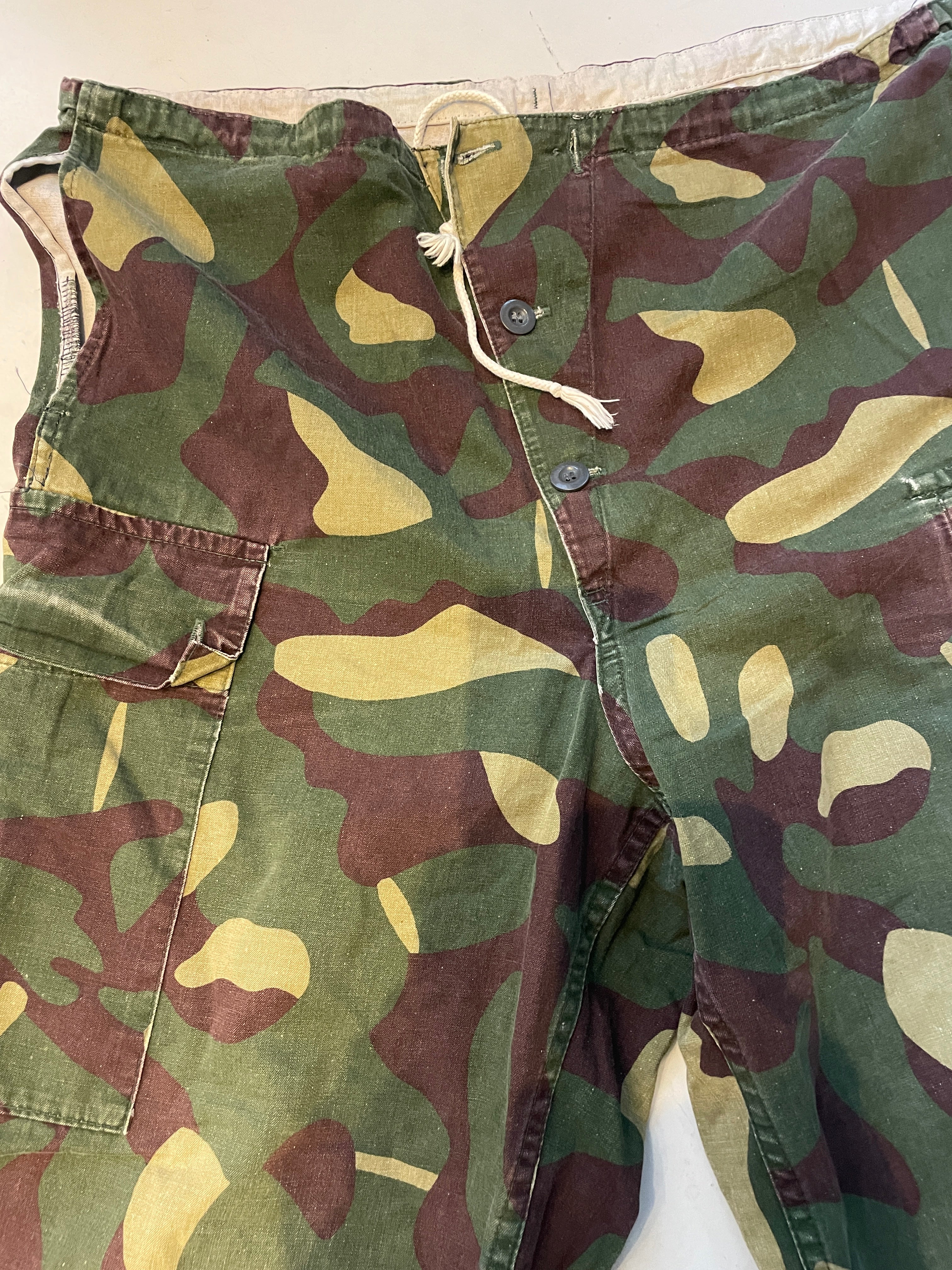 Finnish Reversible Camo Overtrousers - Dark Camo