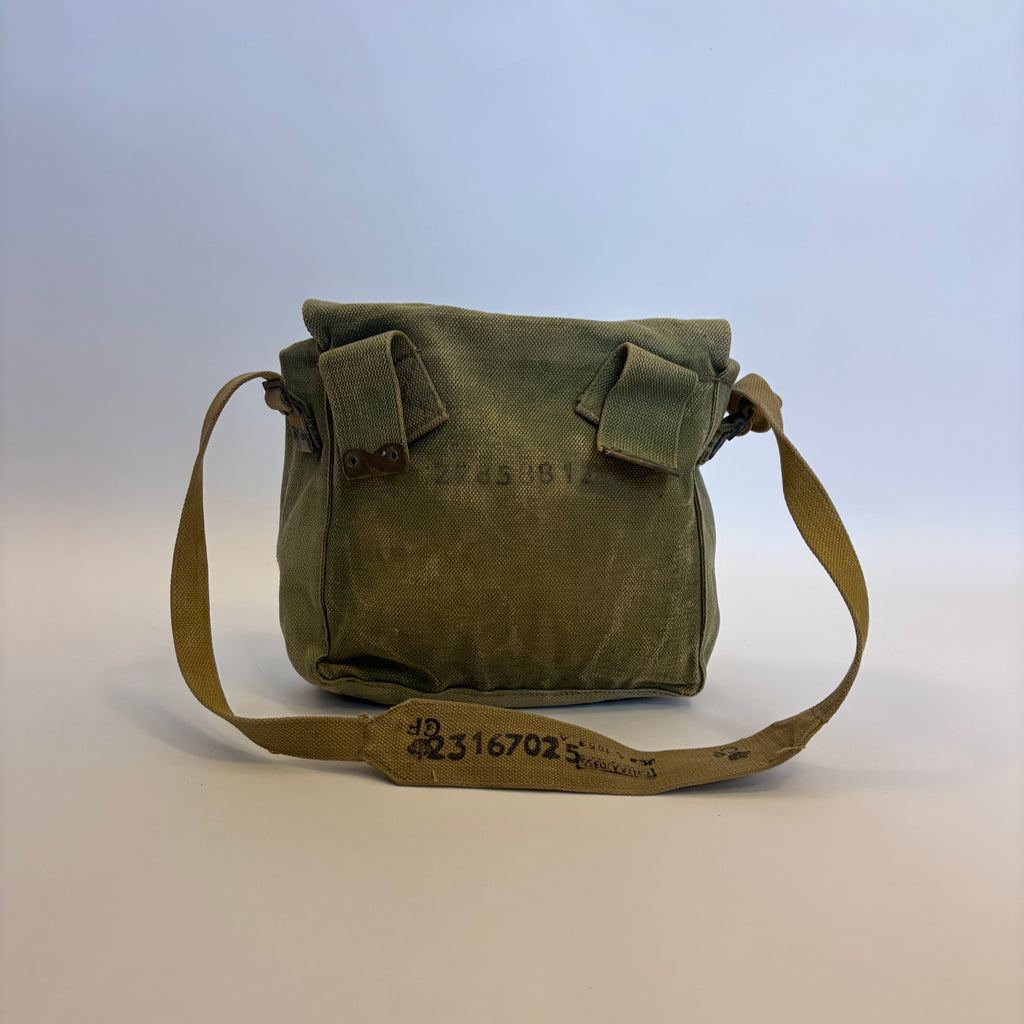 50s Danish Civil Defense Gas Mask Bag