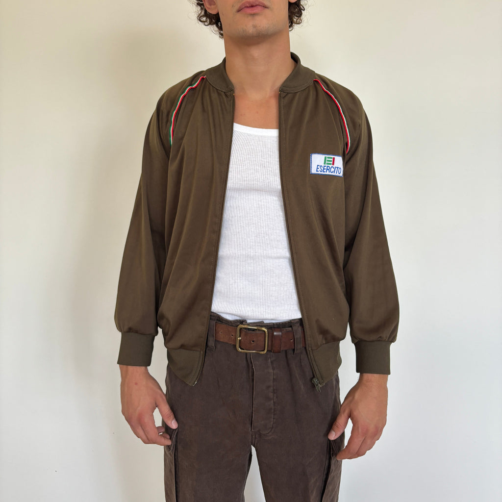 80's Italian Army Tracksuit Top