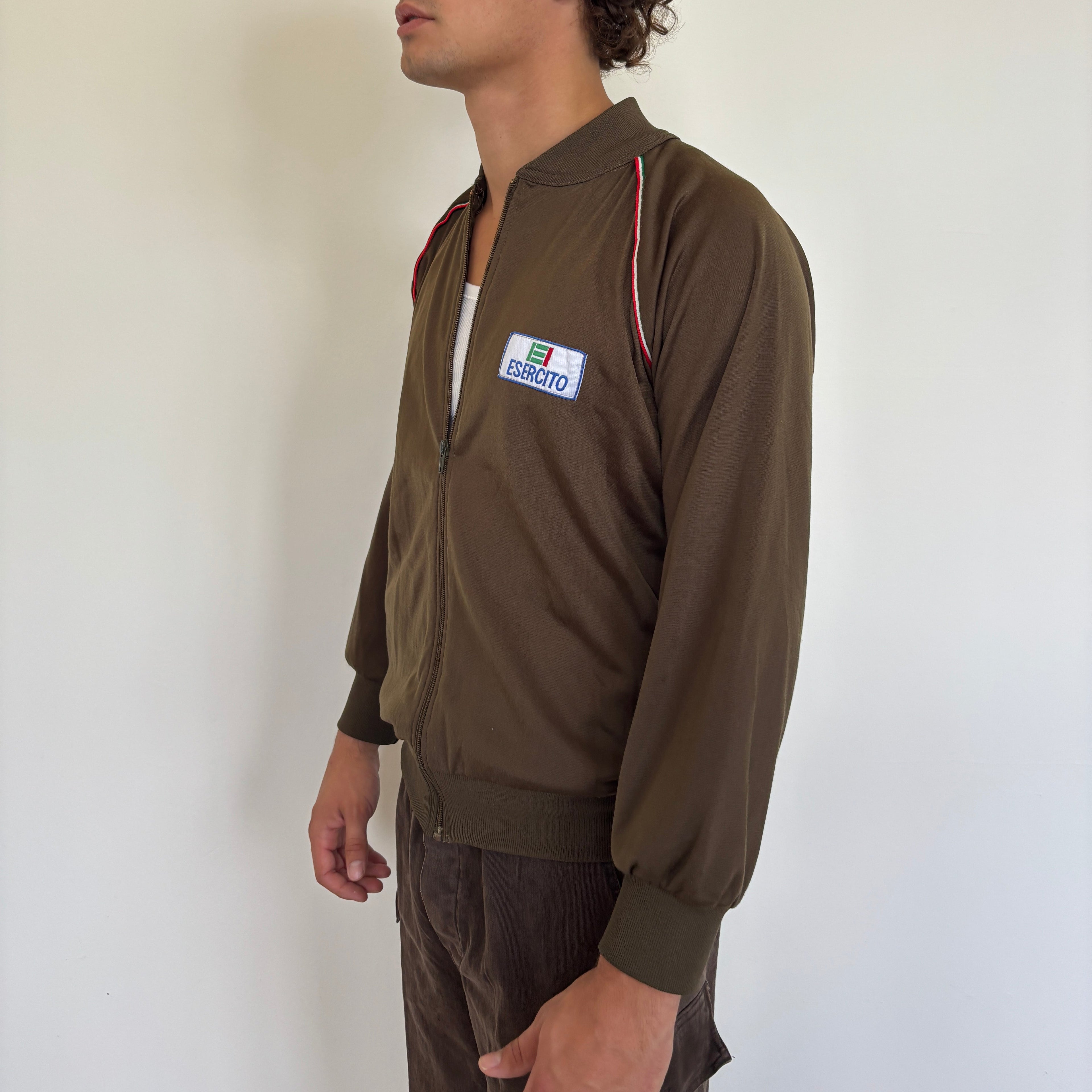 80's Italian Army Tracksuit Top
