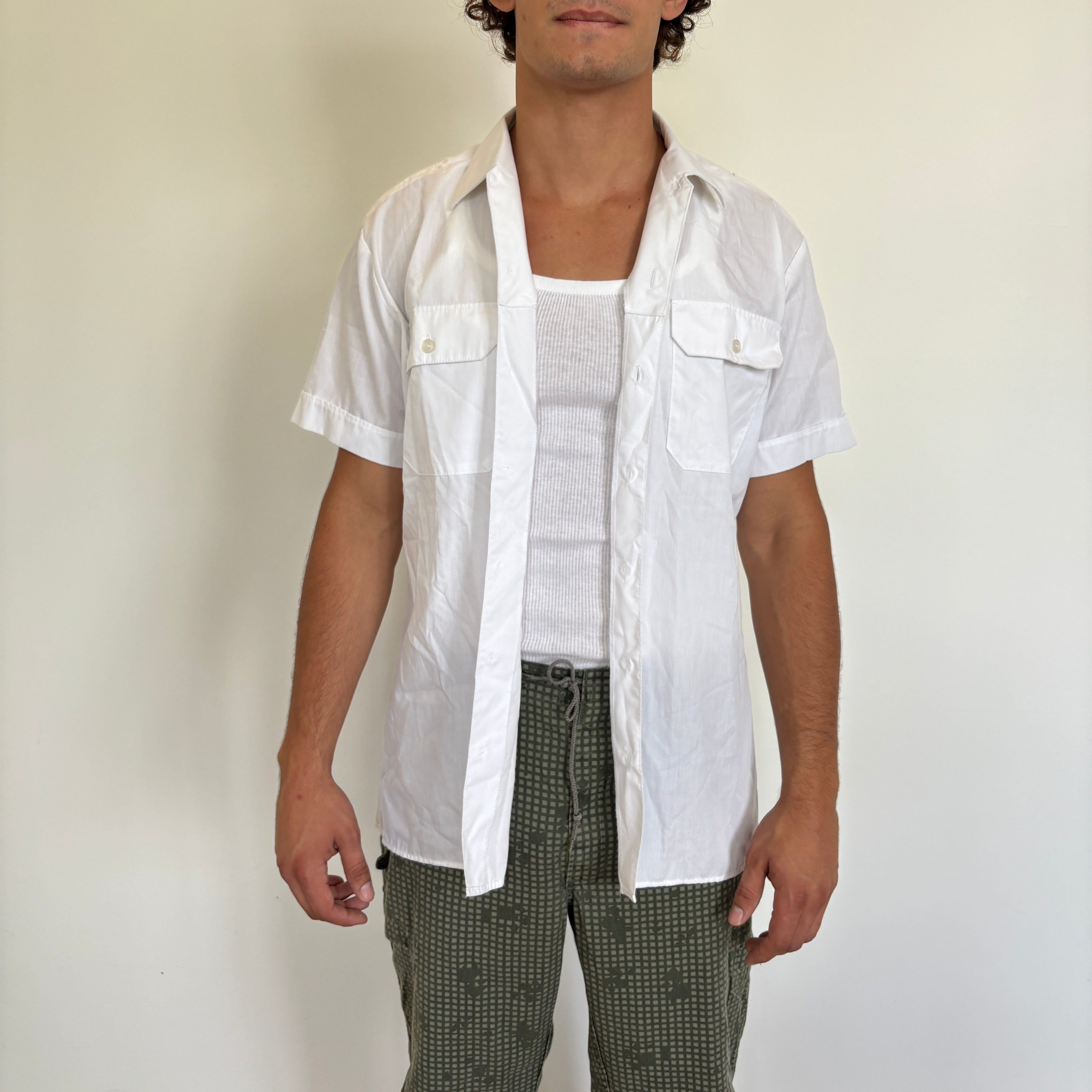 80's Short Sleeve Deadstock Bundeswehr Shirt