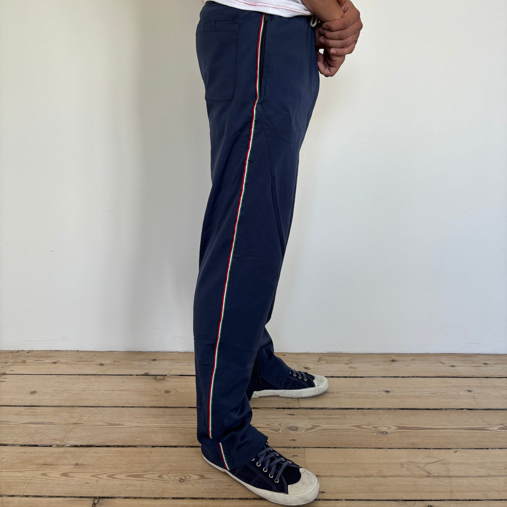 90's Navy/Blue Italian Army Tracksuit Trousers