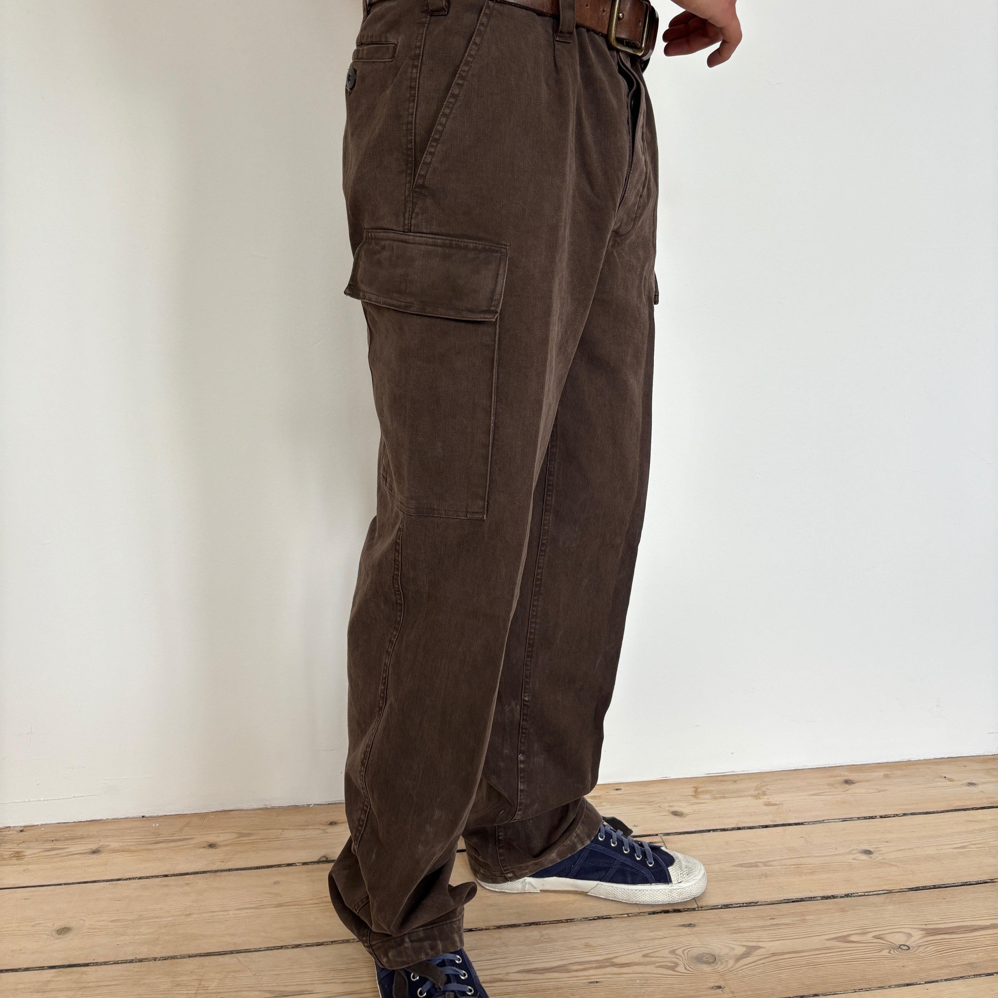 German Moleskin Trousers - Brown