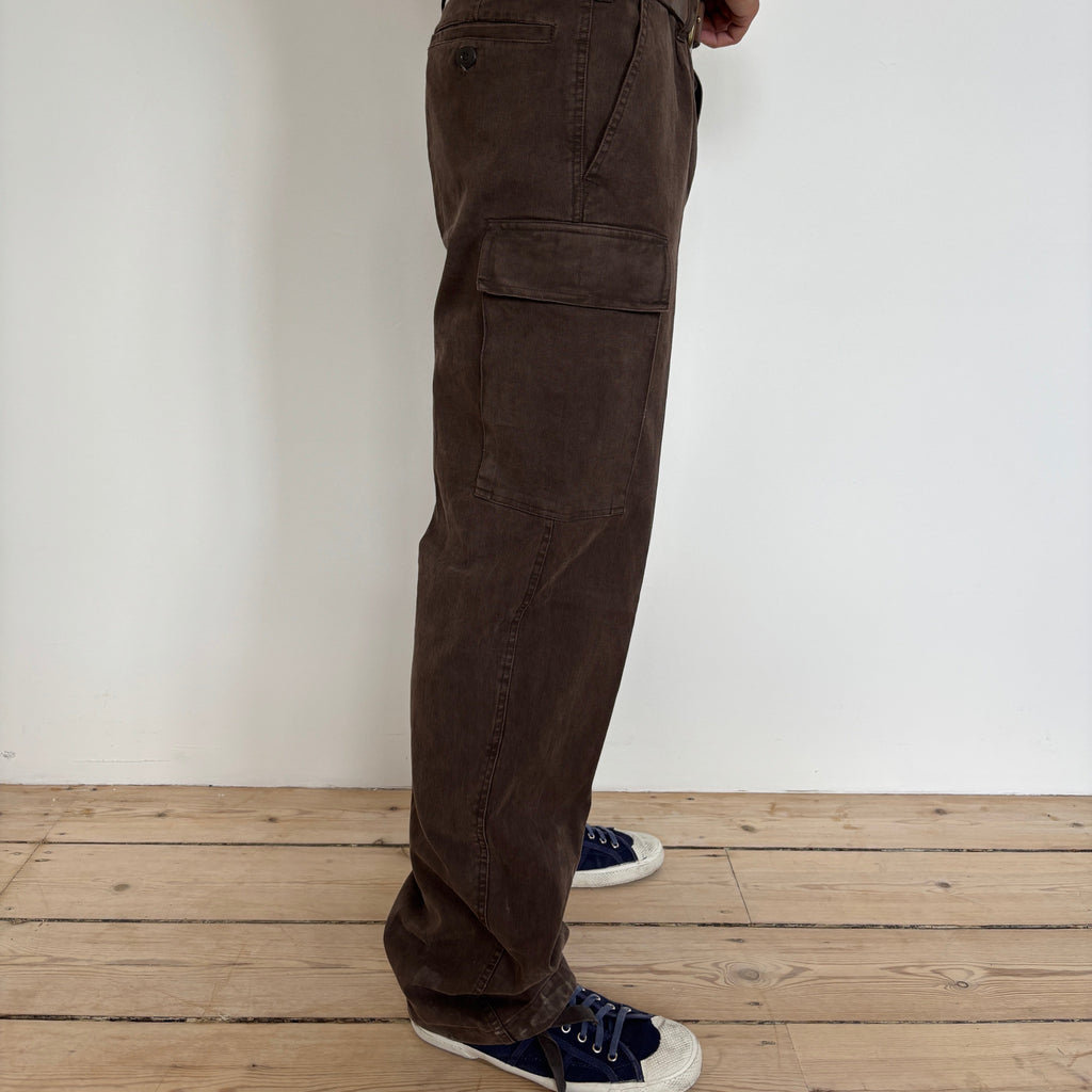 German Moleskin Trousers - Brown