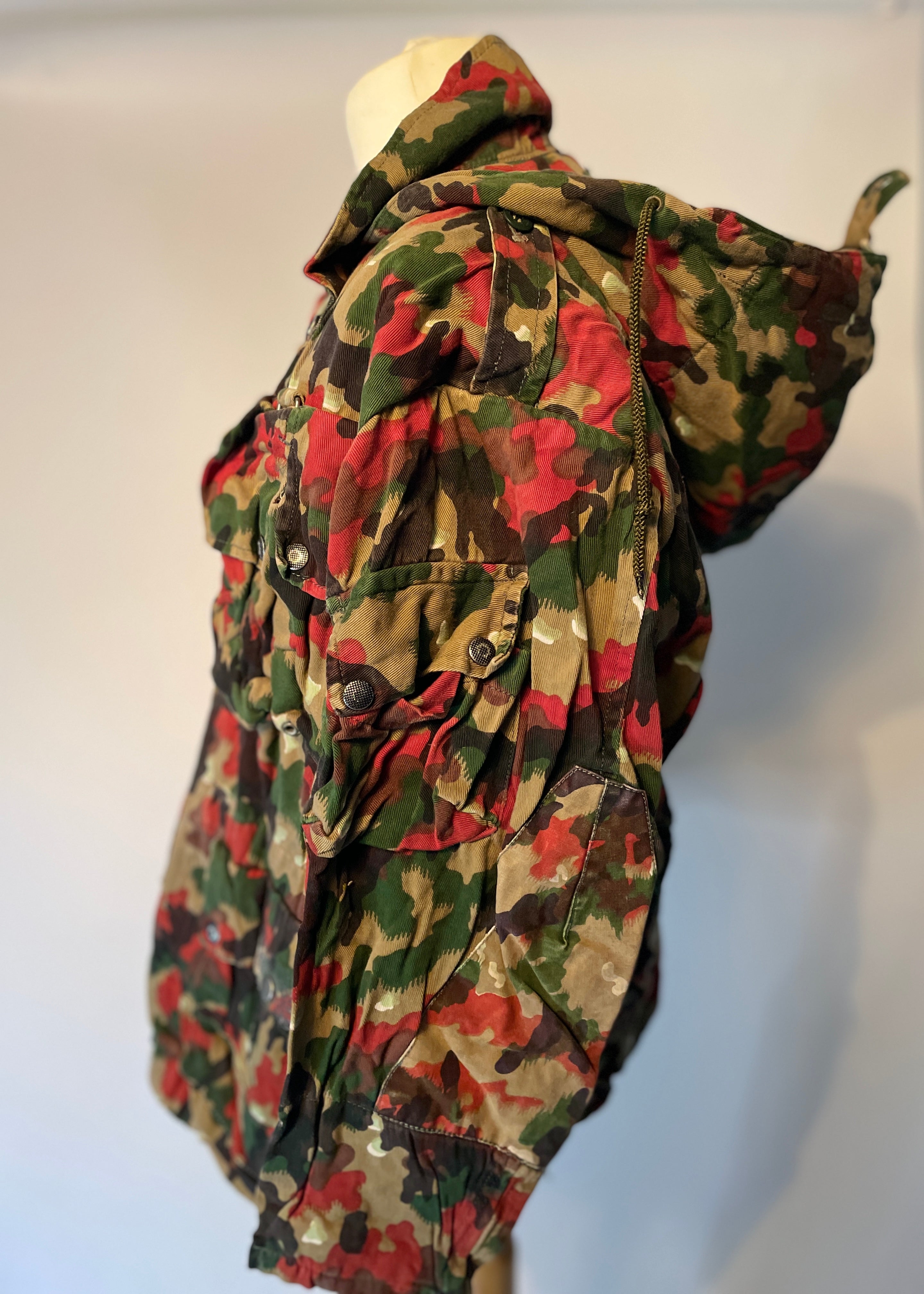 Tactical Swiss Alpergine Army-  Parka