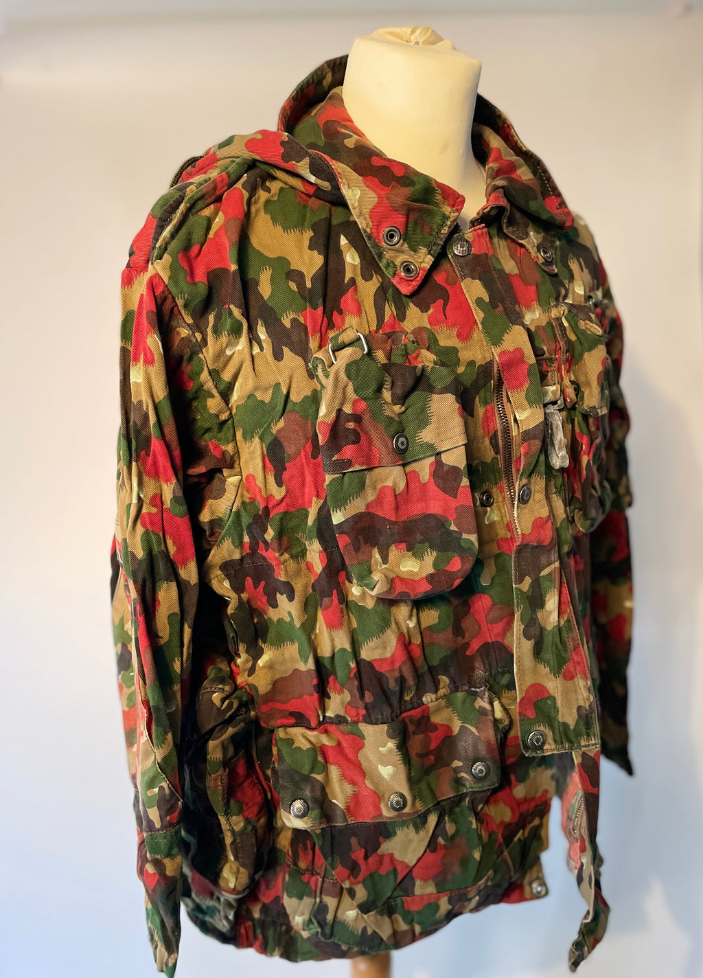 Tactical Swiss Alpergine Army-  Parka