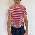 Red/White Striped Telnyashka - Short Sleeve
