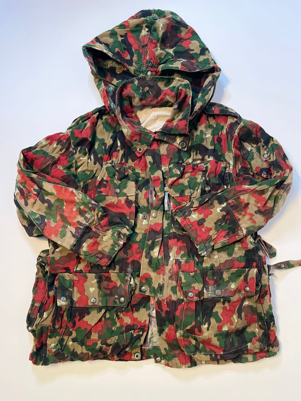 Tactical Swiss Alpergine Army-  Parka