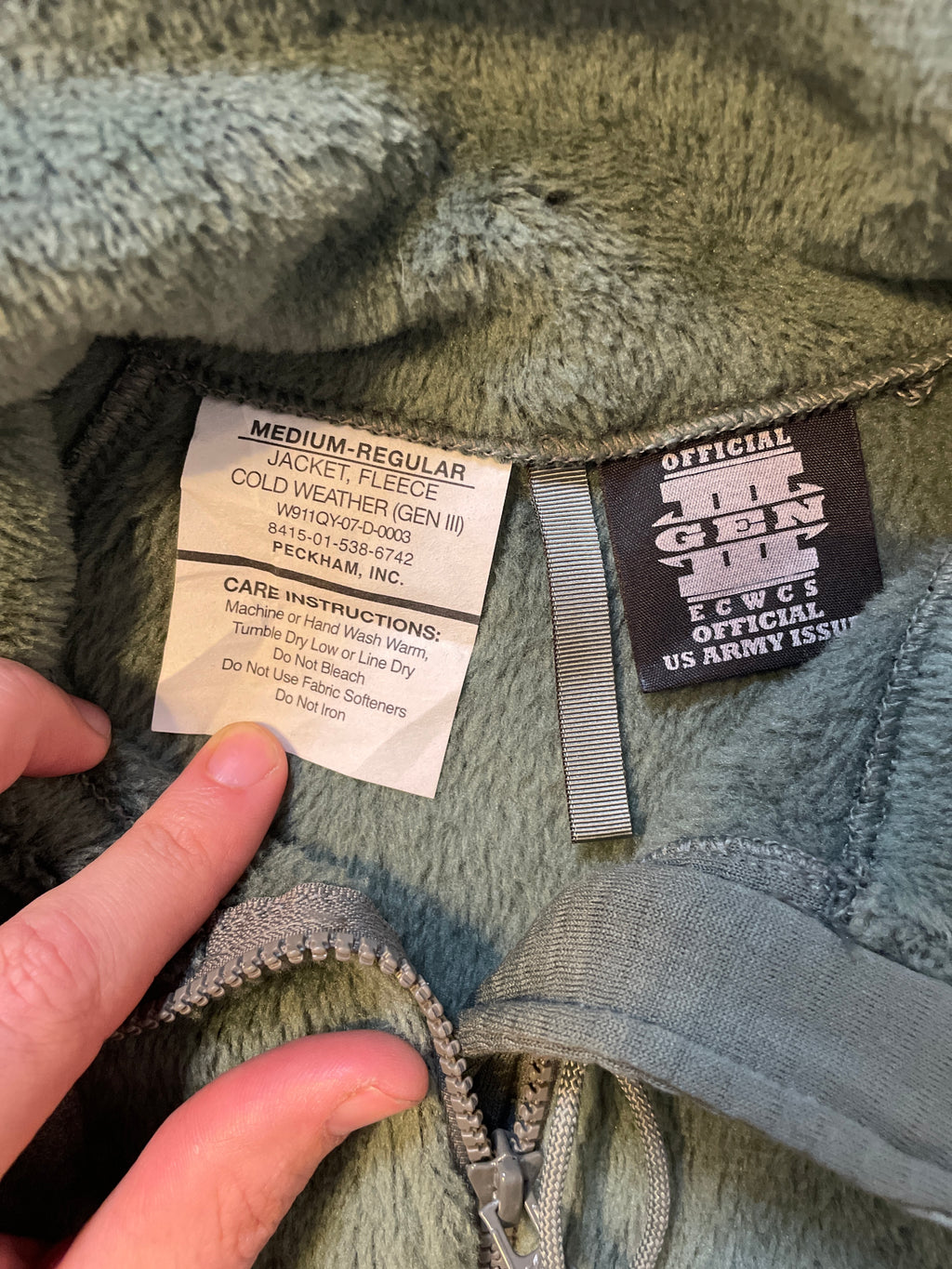 US Army Polartec Fleece Jacket