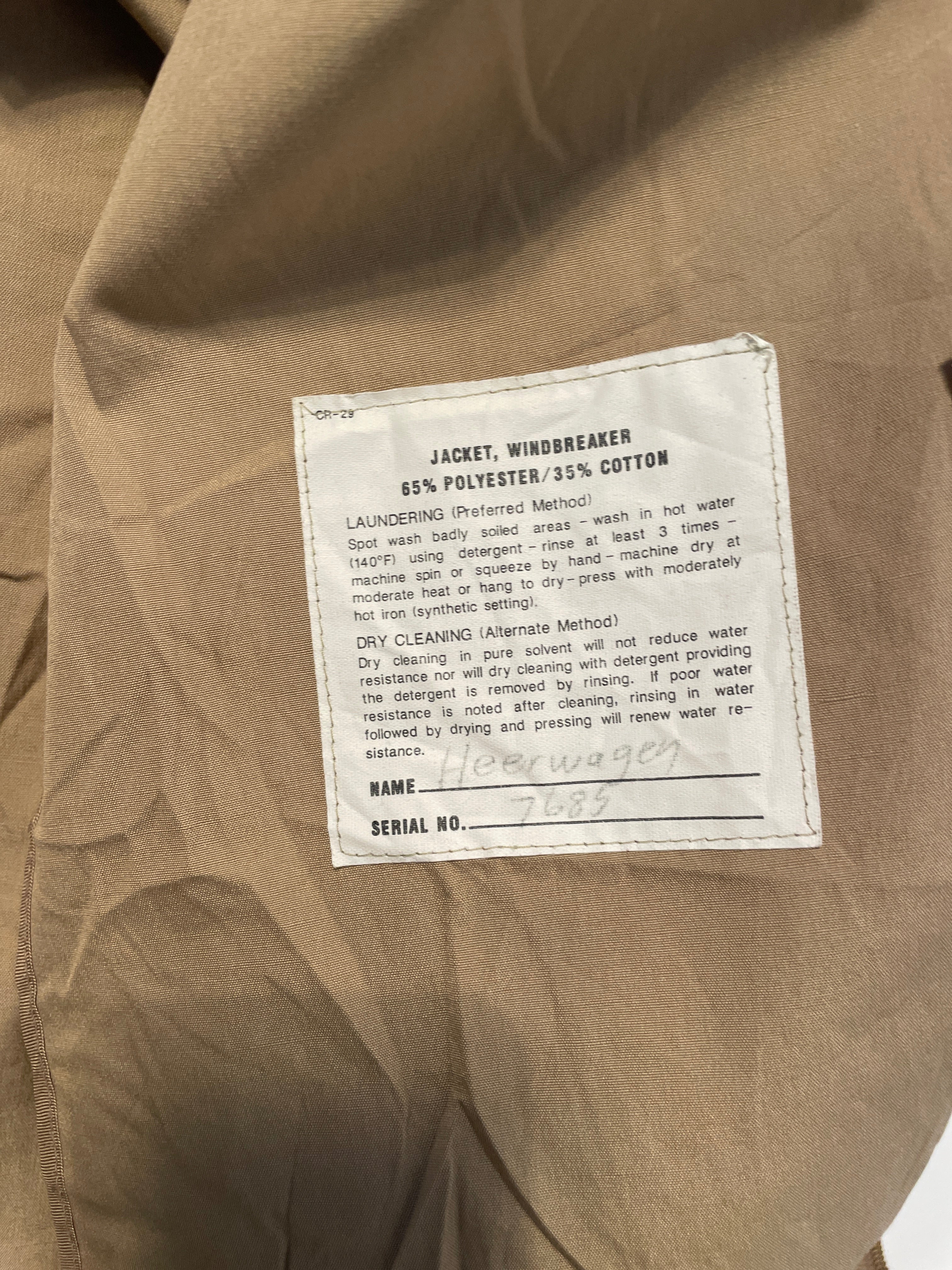 80's U.S NAVY Windbreaker