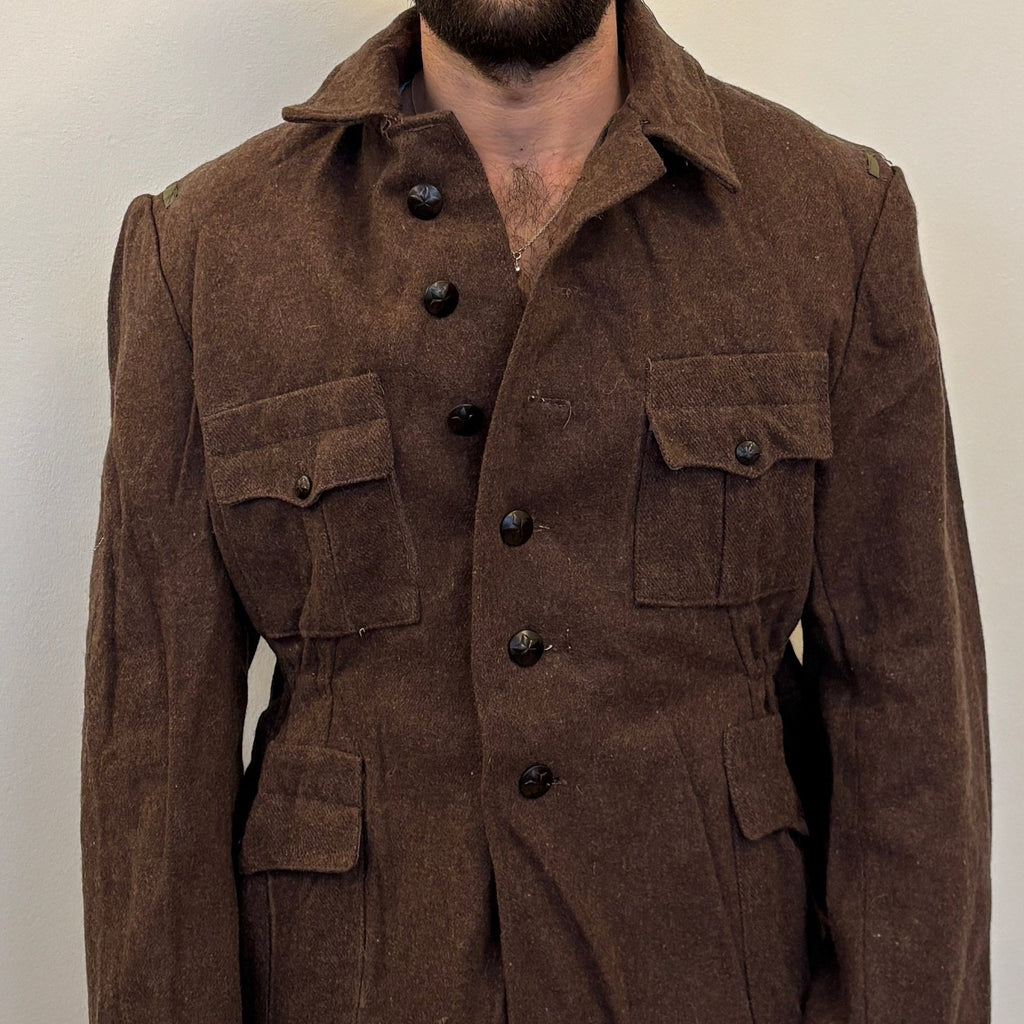 70's Bulgarian Army Wool Jacket