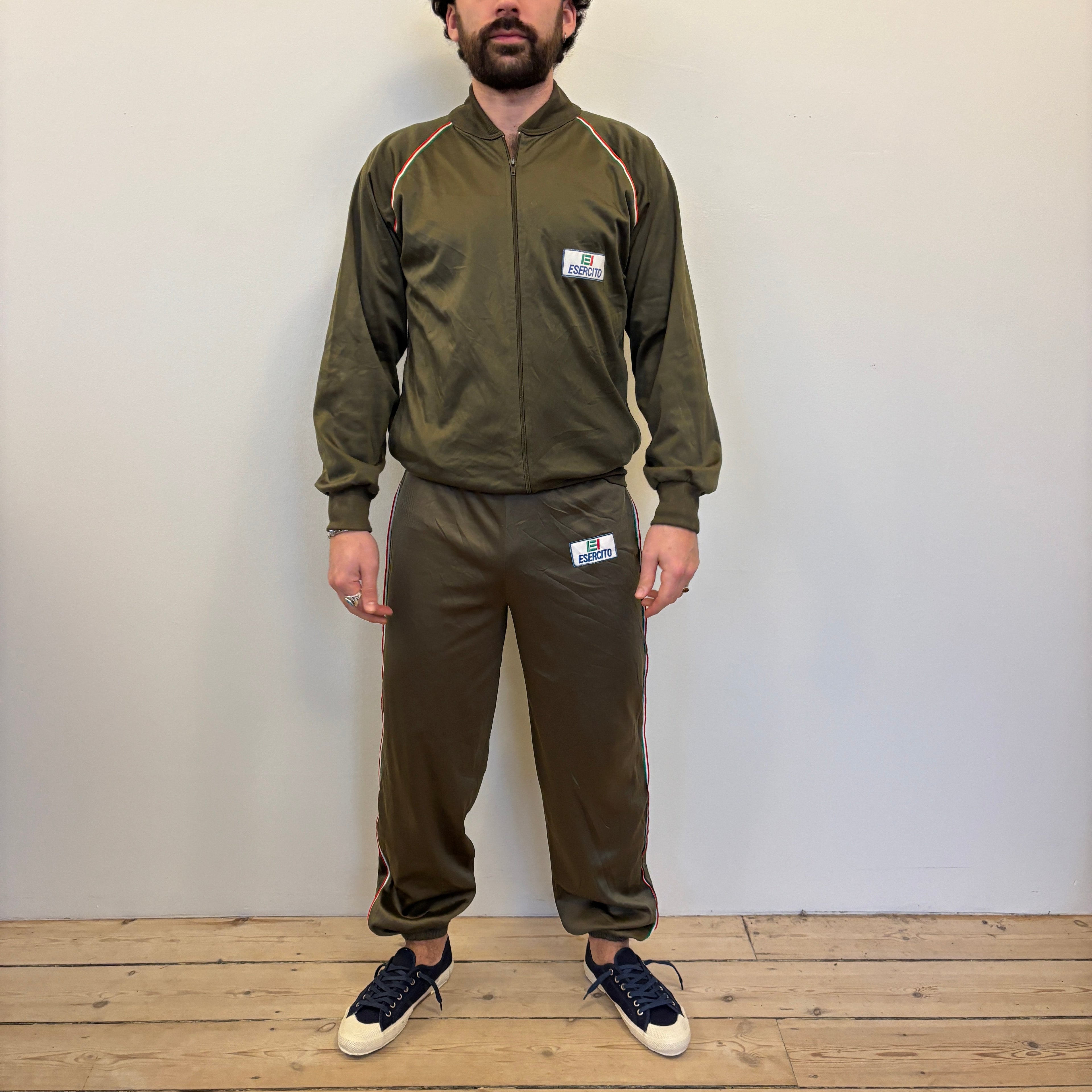 80's Italian Army Tracksuit Pants