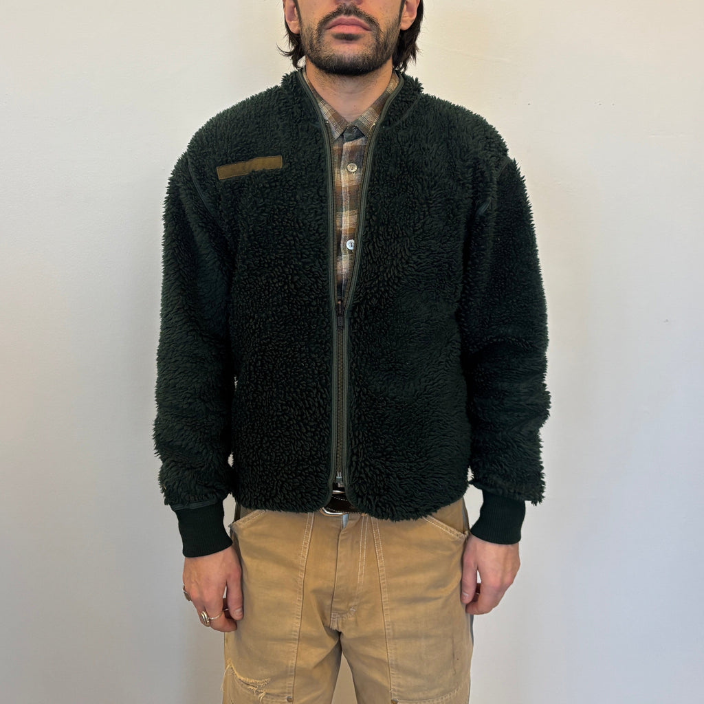 80's Danish Army Fleece Jacket