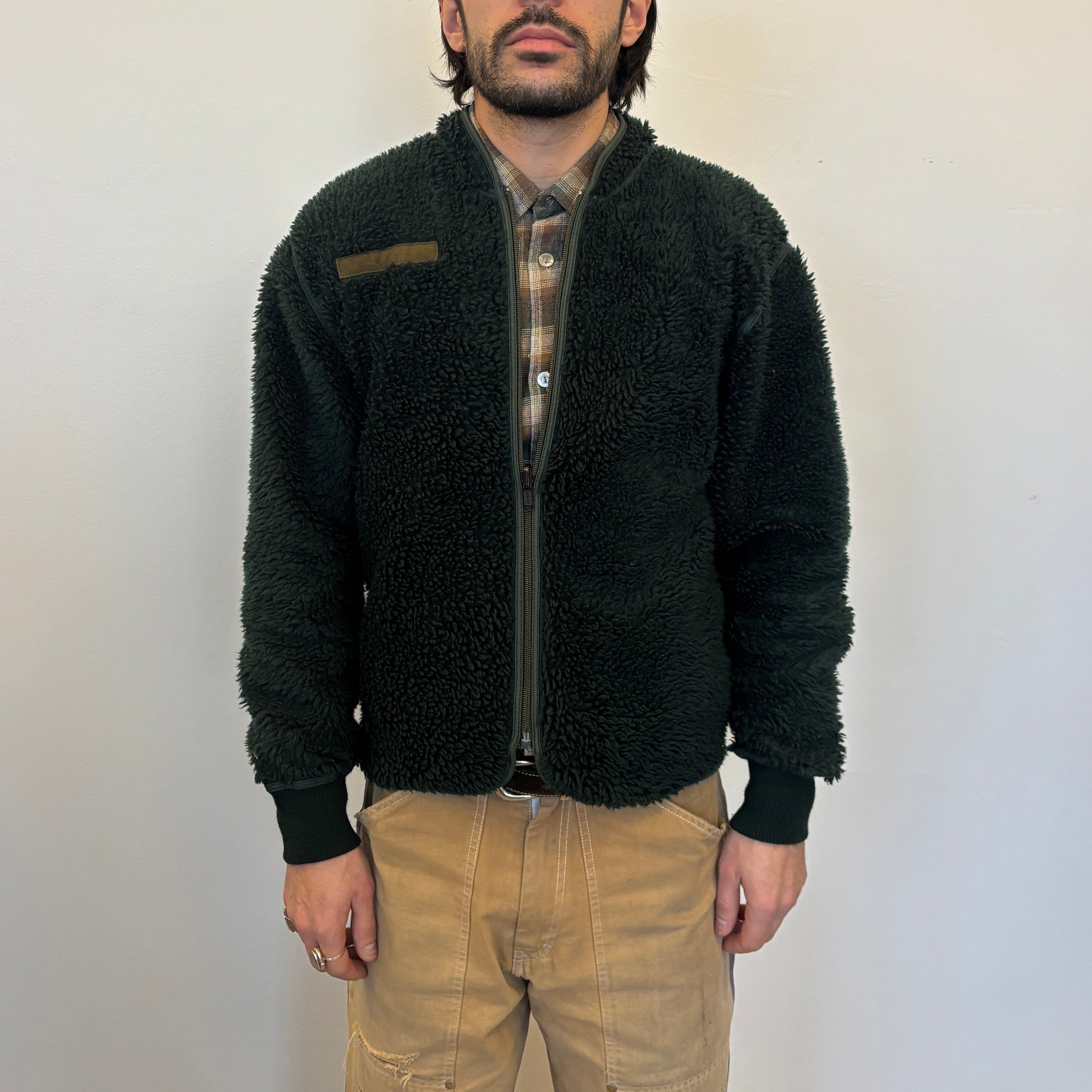 80's Danish Army Fleece Jacket