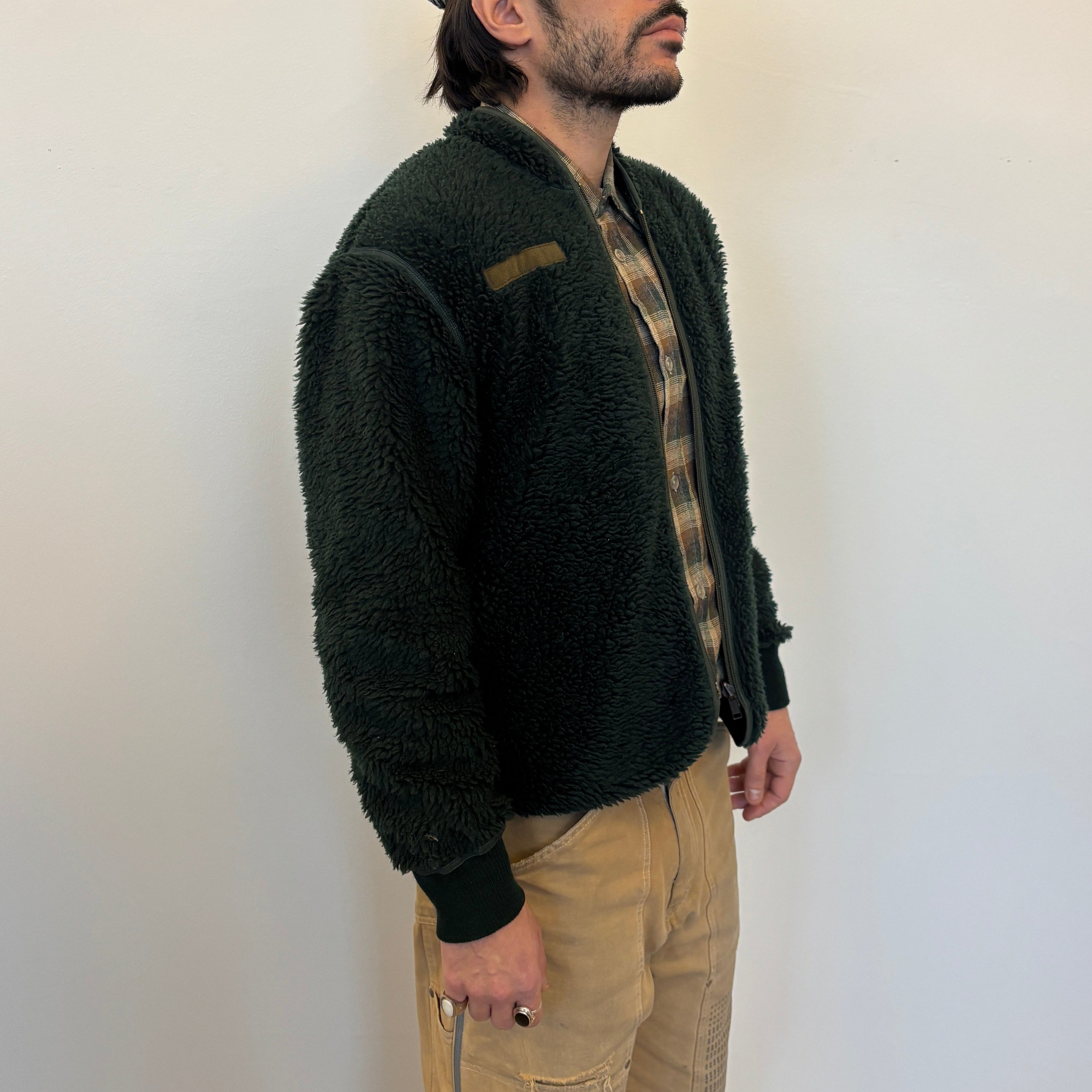 80's Danish Army Fleece Jacket