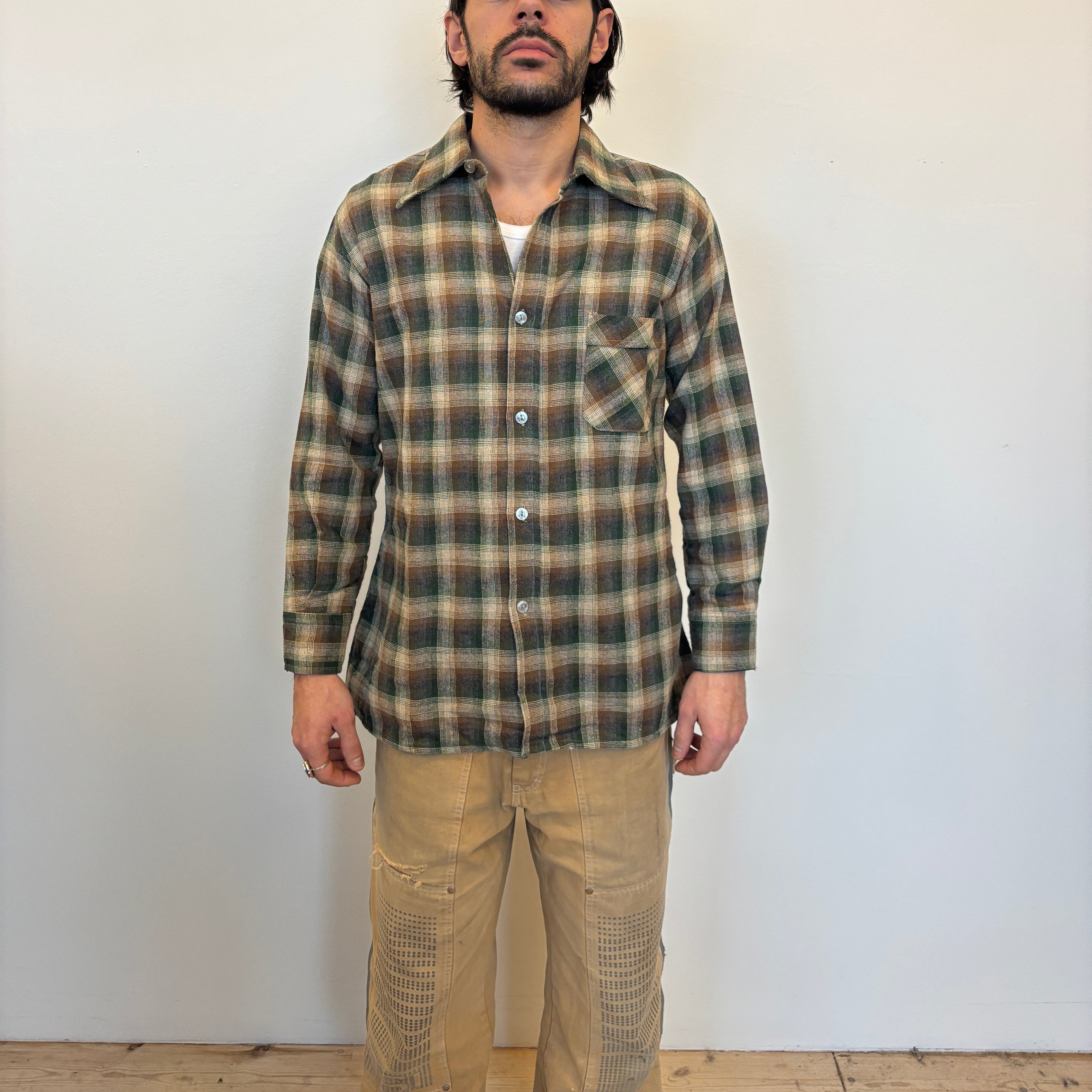 Vintage 1970's Plaid shirt