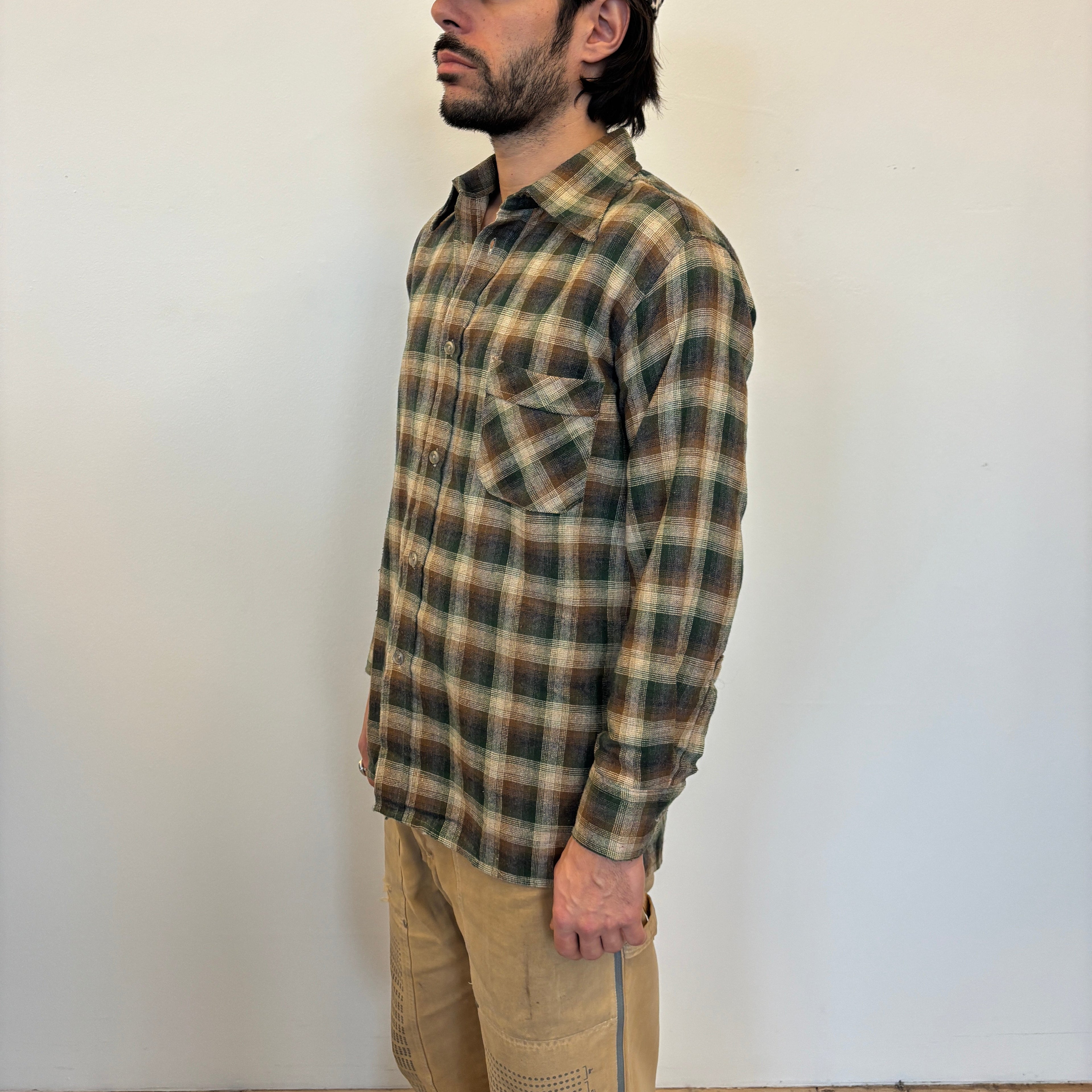 Vintage 1970's Plaid shirt