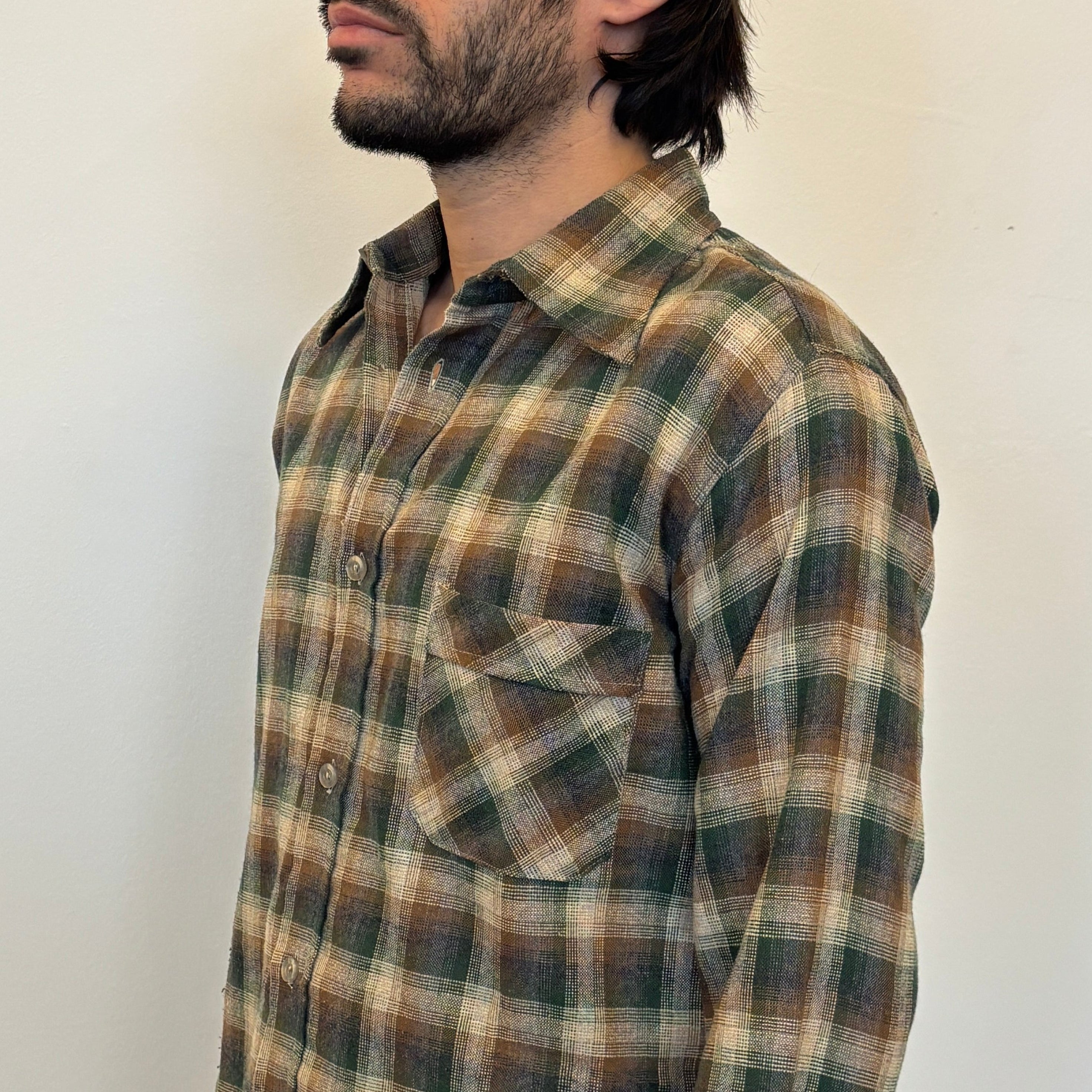 Vintage 1970's Plaid shirt