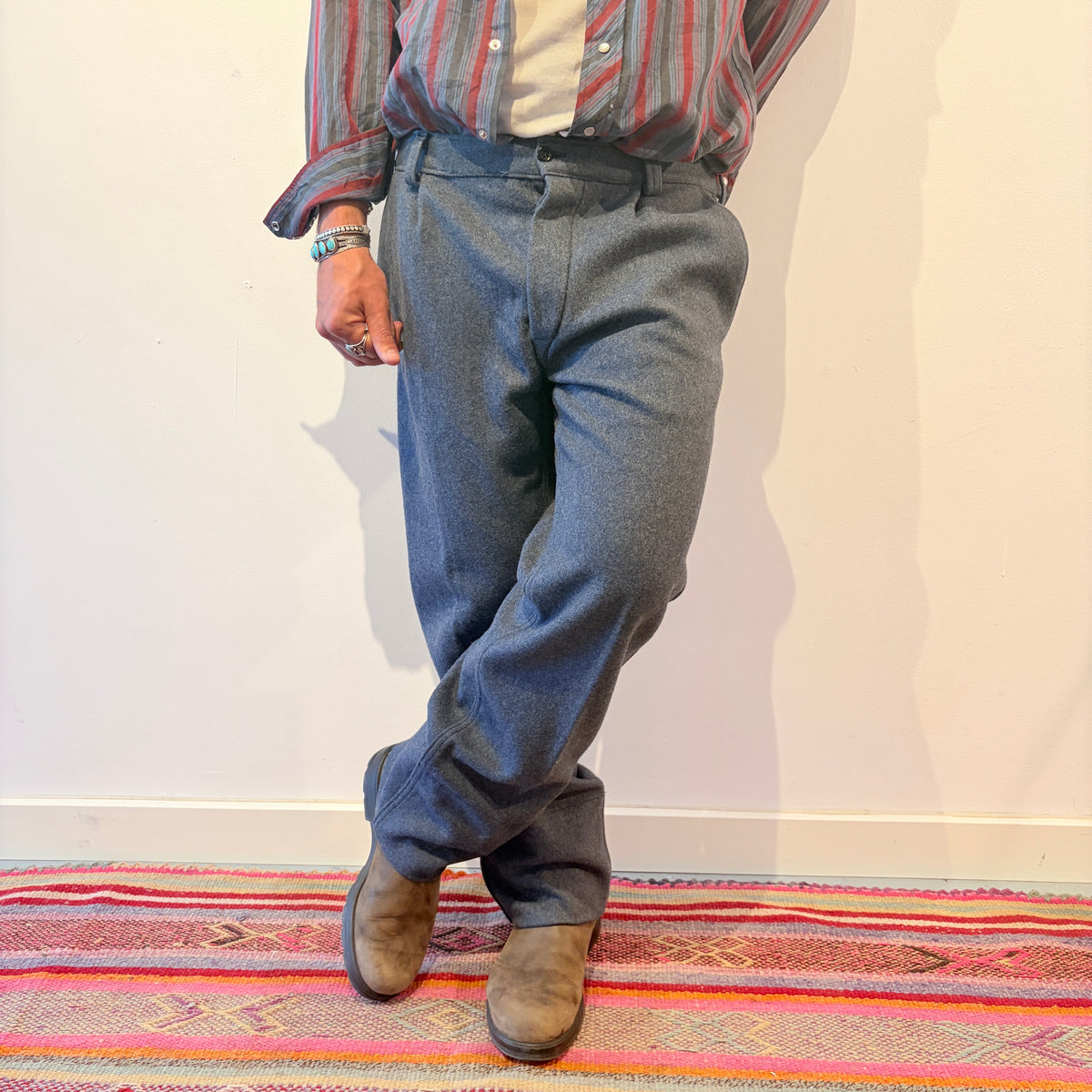 Italian Wool Workers Trousers