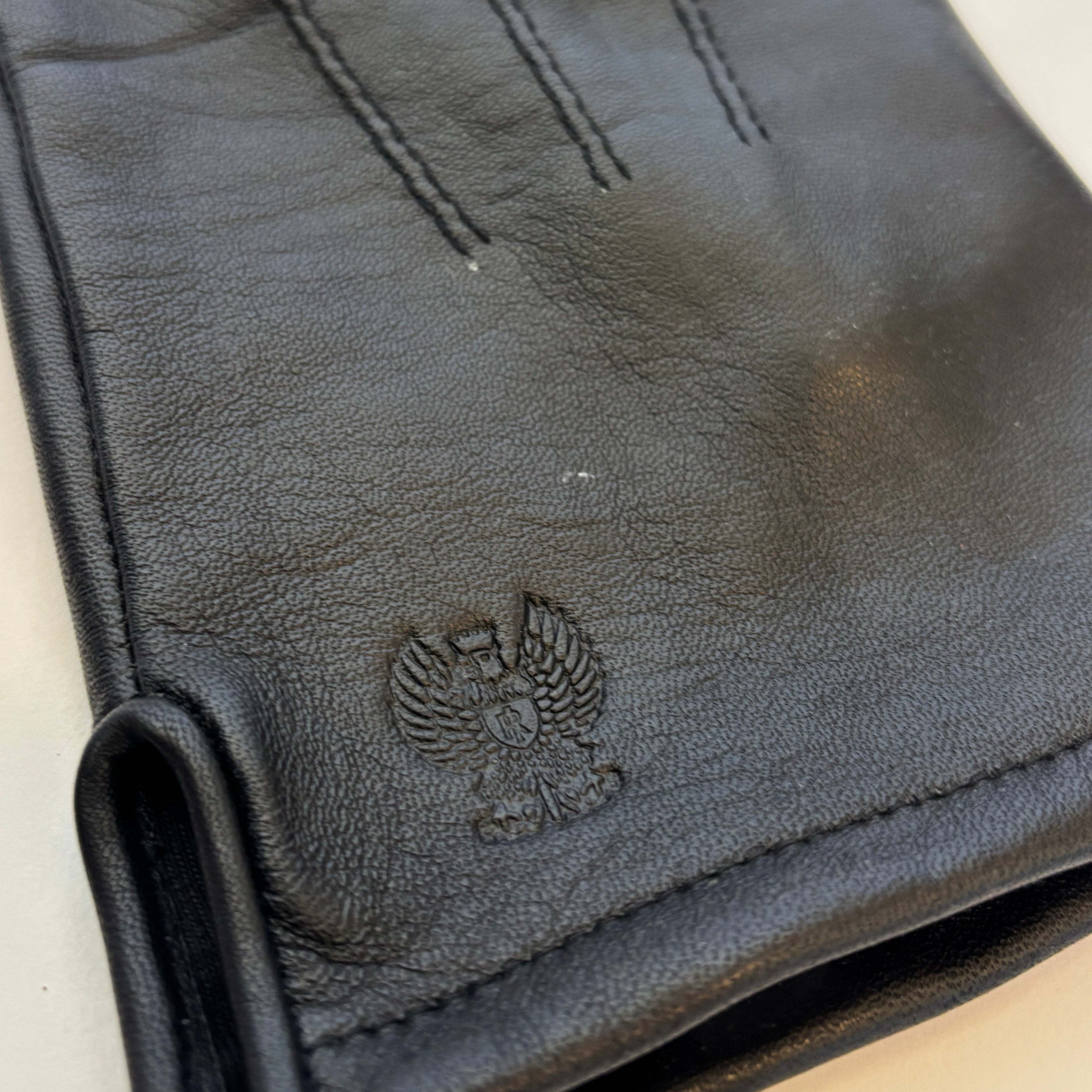 Italian Leather State Police Gloves