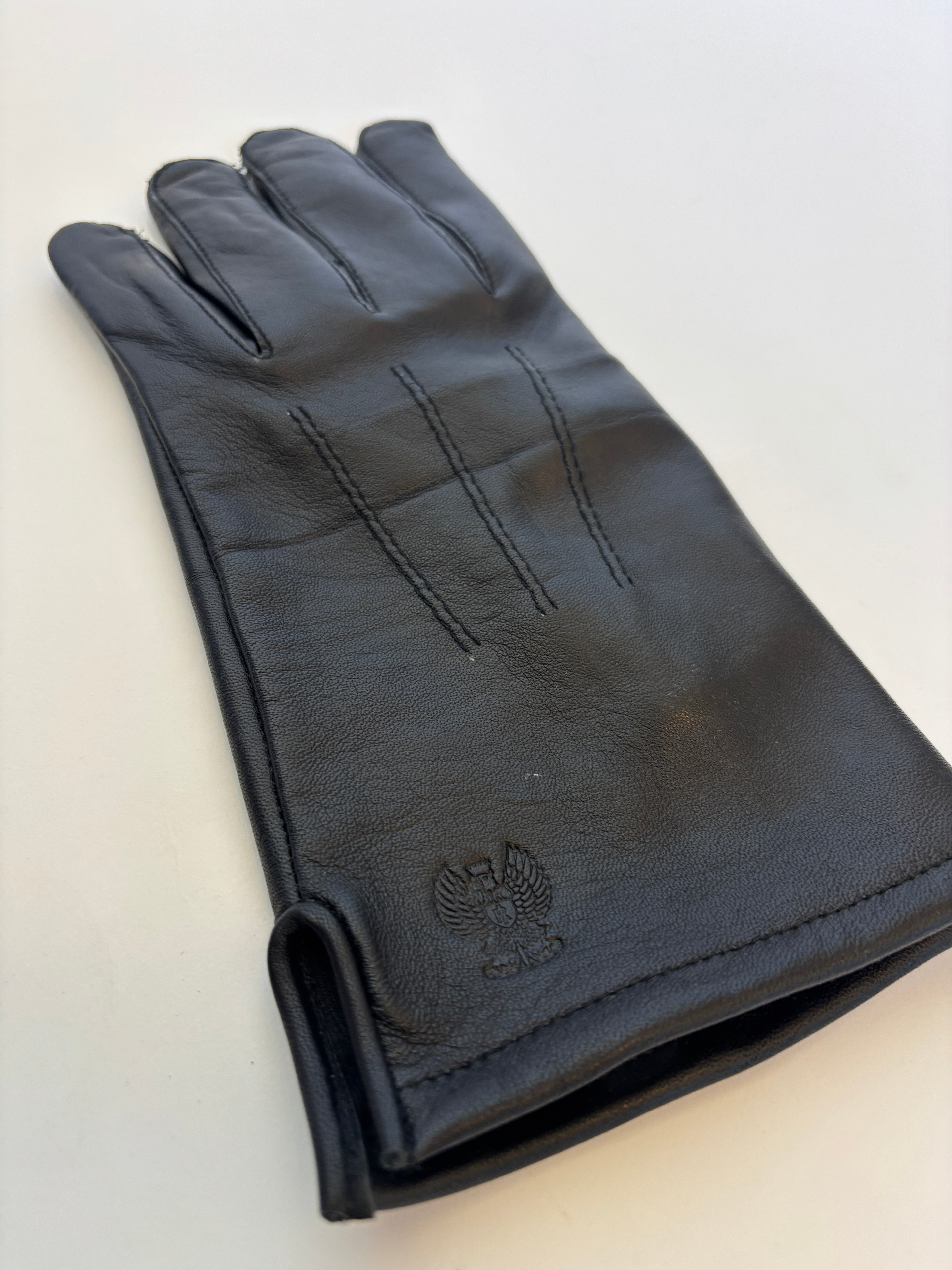 Italian Leather State Police Gloves
