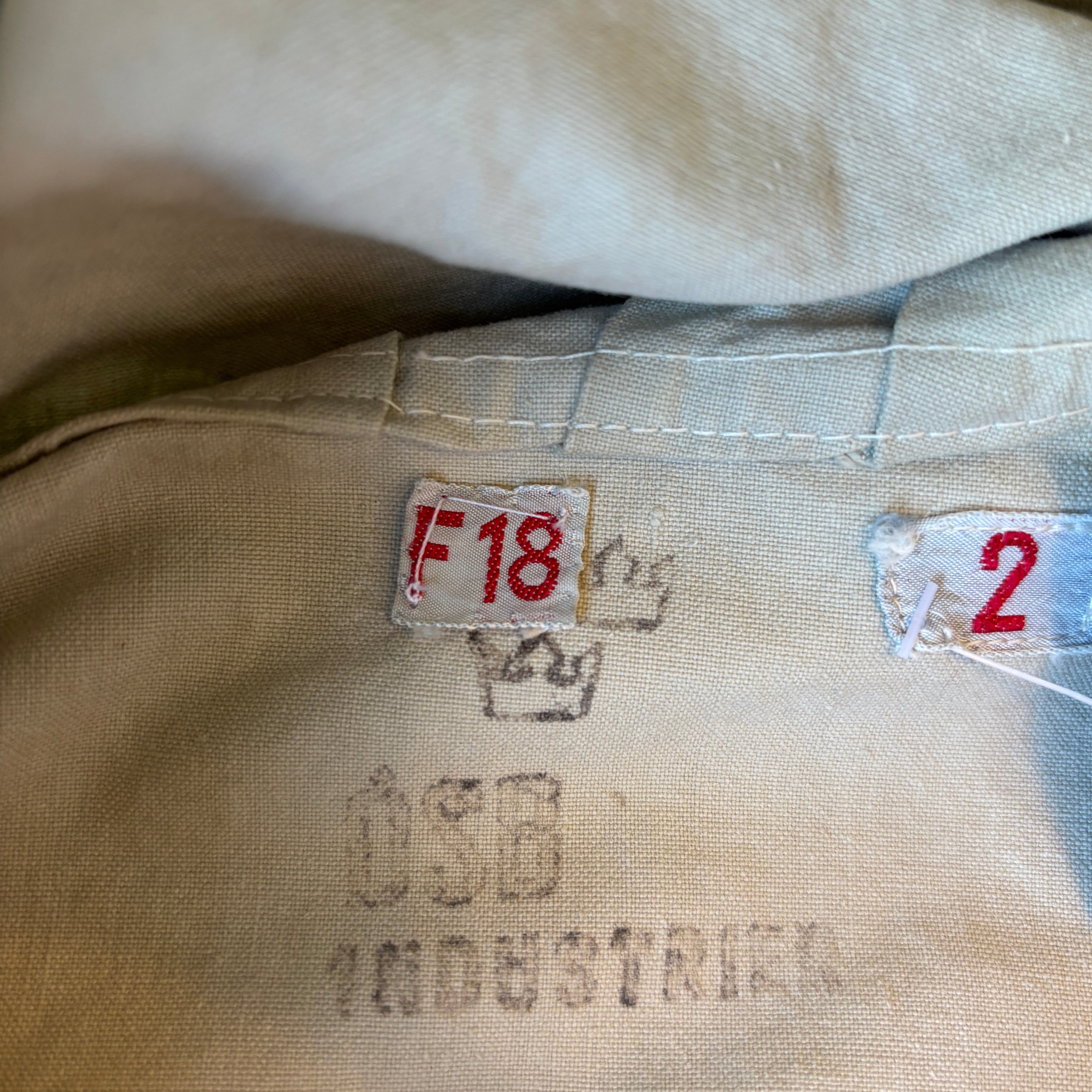 Vintage Swedish Army M39 Snow Anorak Parka Jacket