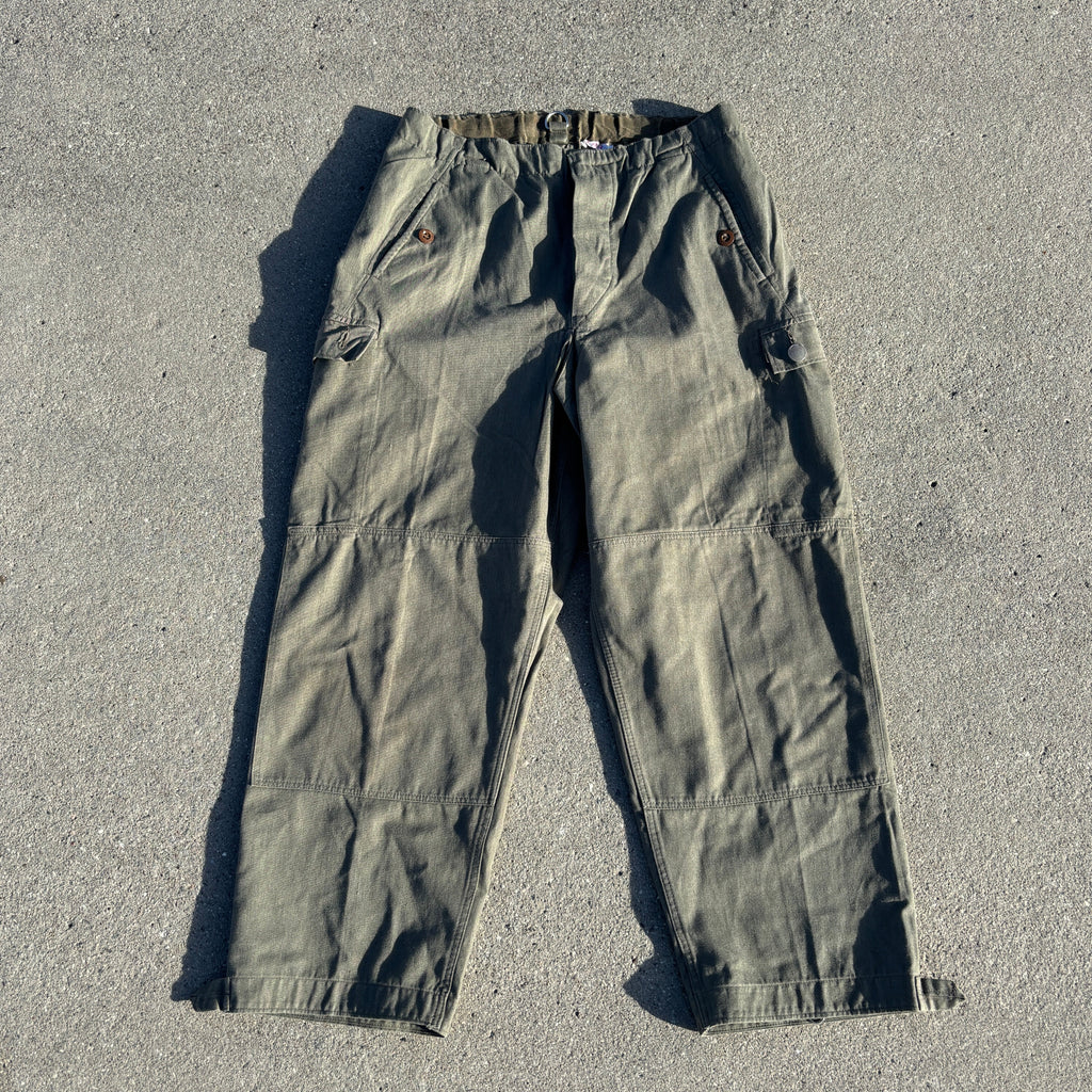 East German Army Green Trousers