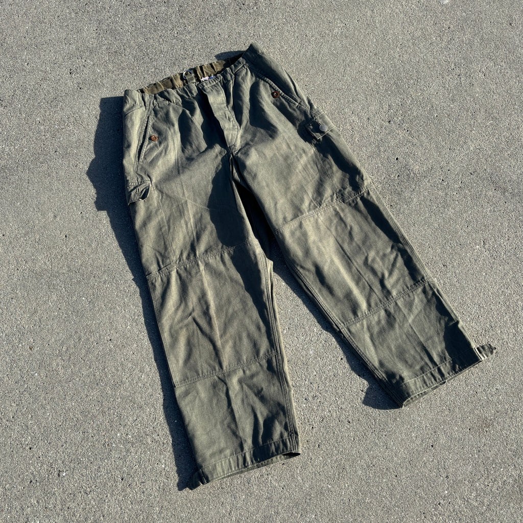 East German Army Green Trousers