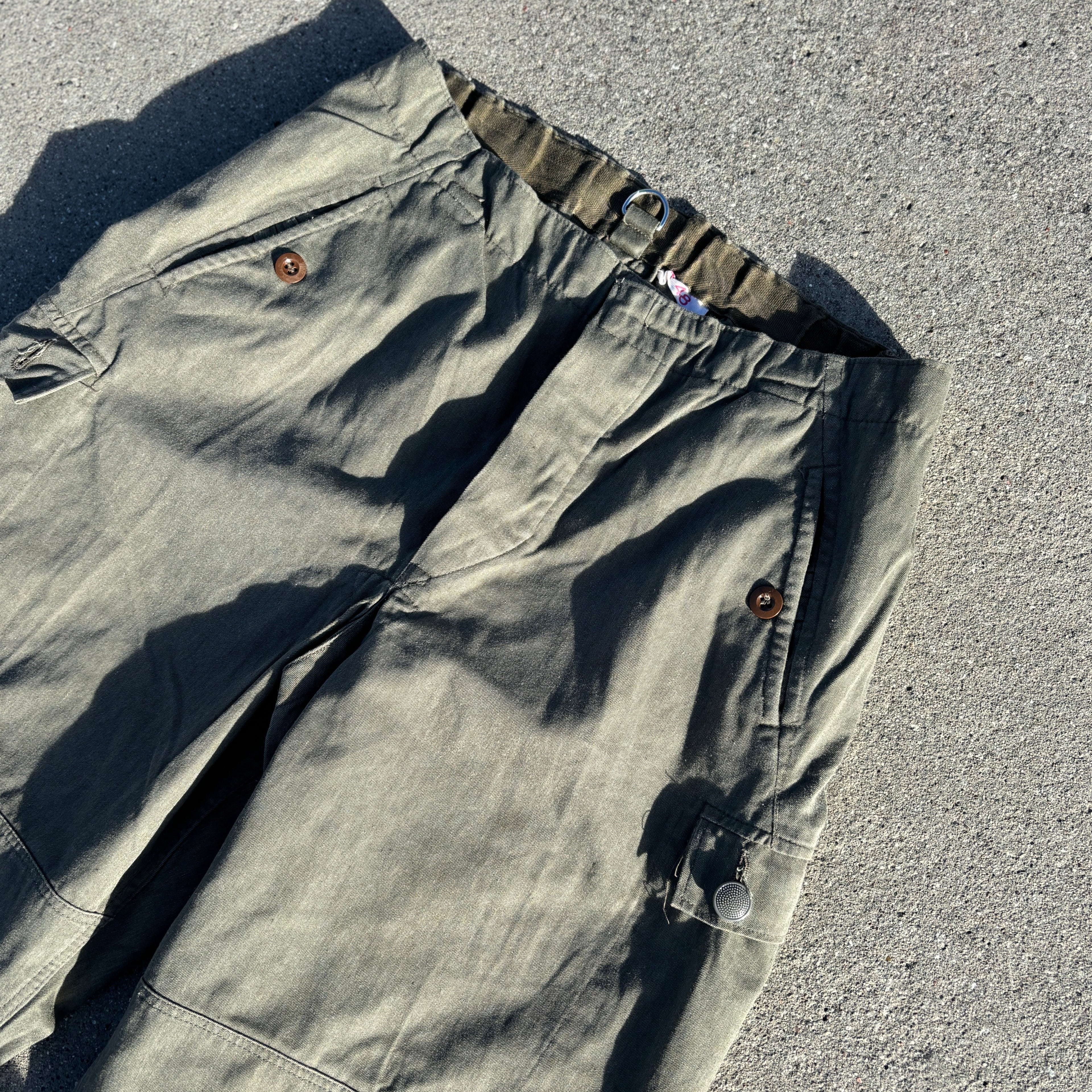East German Army Green Trousers