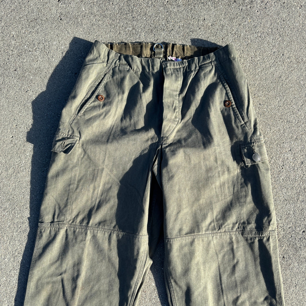 East German Army Green Trousers