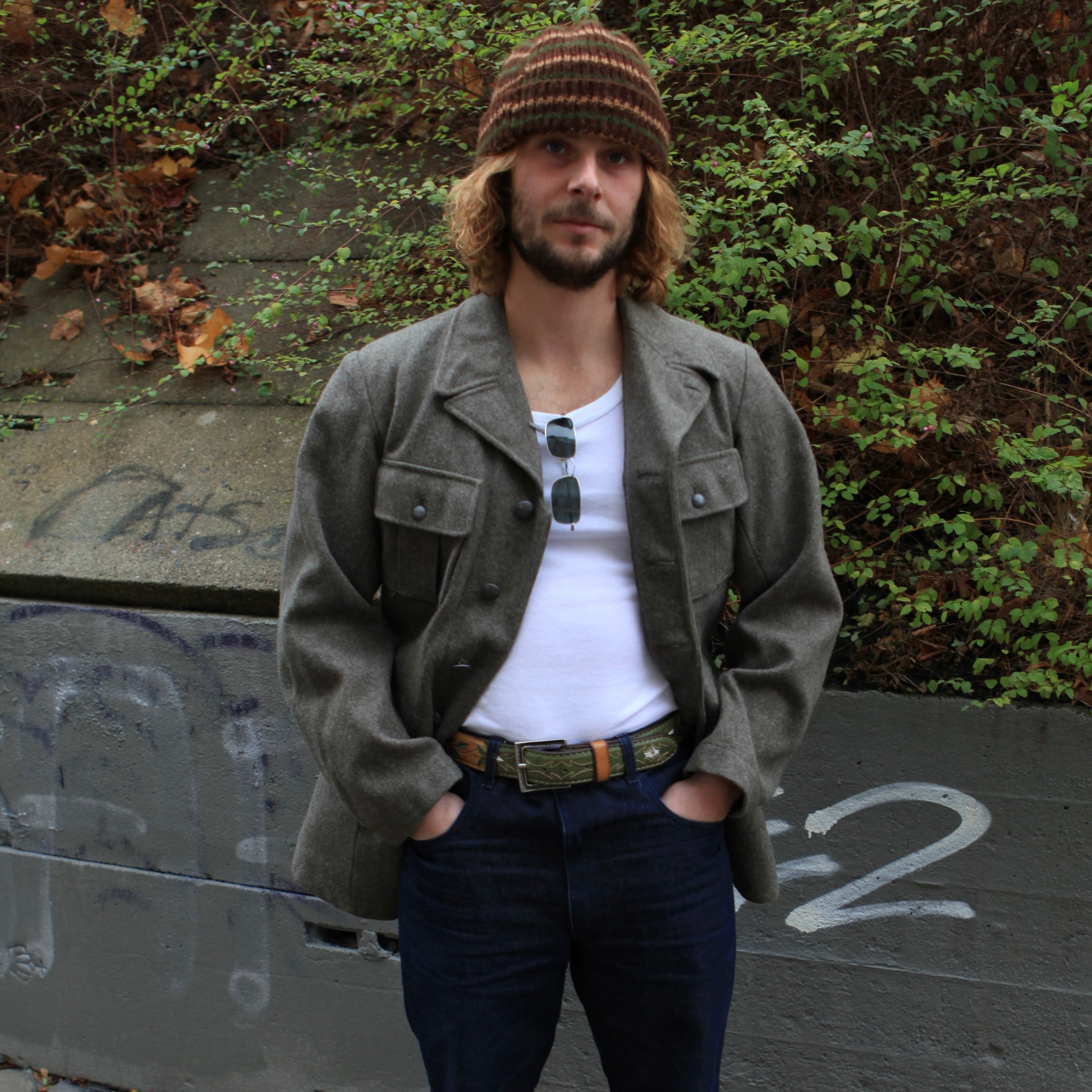 1940's Swedish Army M/39 Wool Jacket