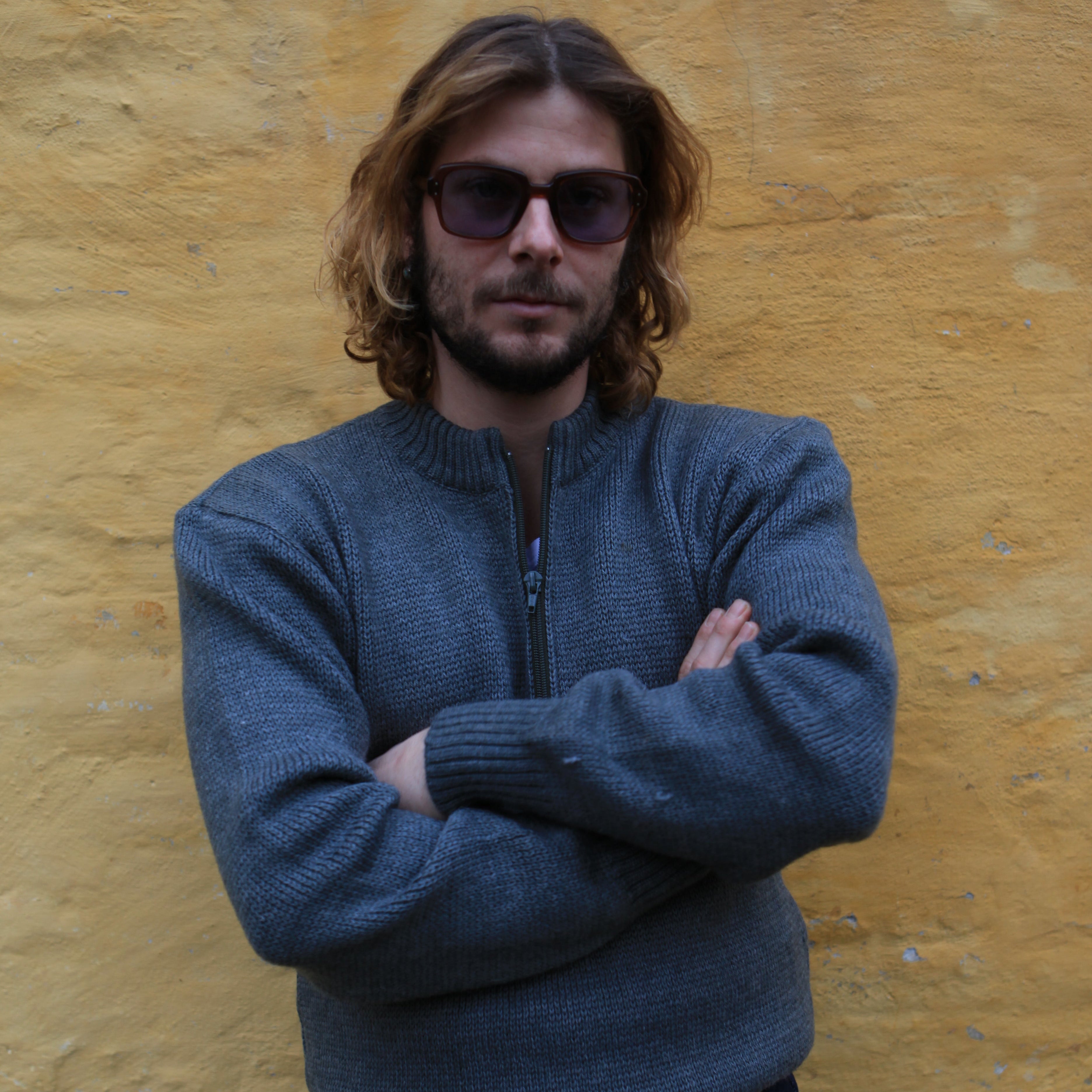 90's Swiss Army Half-Zip Knit